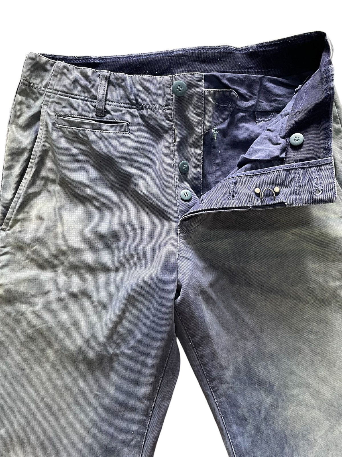 Japanese Brand Mando France work faded inspired reproduction pants Size US 29 - 5 Thumbnail