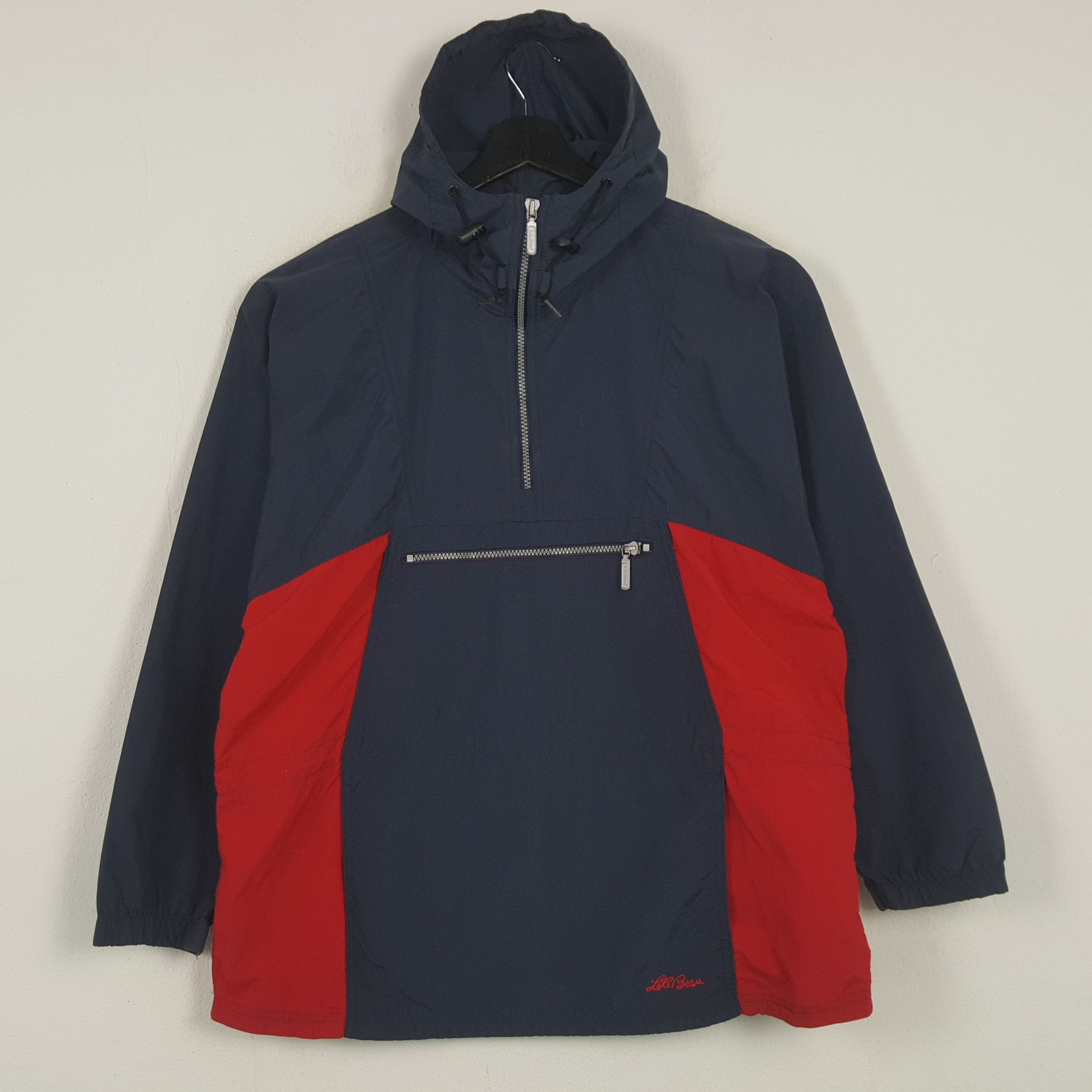 L.L. Bean LL BEAN Half Zipper Windbreaker Jacket C295N7 Size US L / EU 52-54 / 3 - 1 Thumbnail