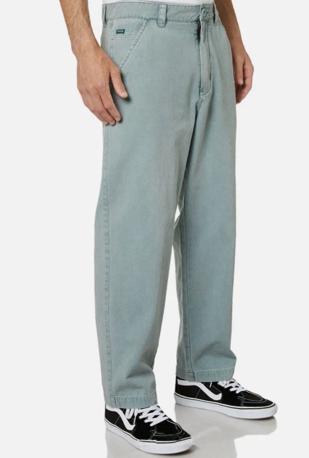 Deus Ex Machina $120 Deus Ex Machina Records Jett Record Canvas Pants Size US 31 - 1 Thumbnail