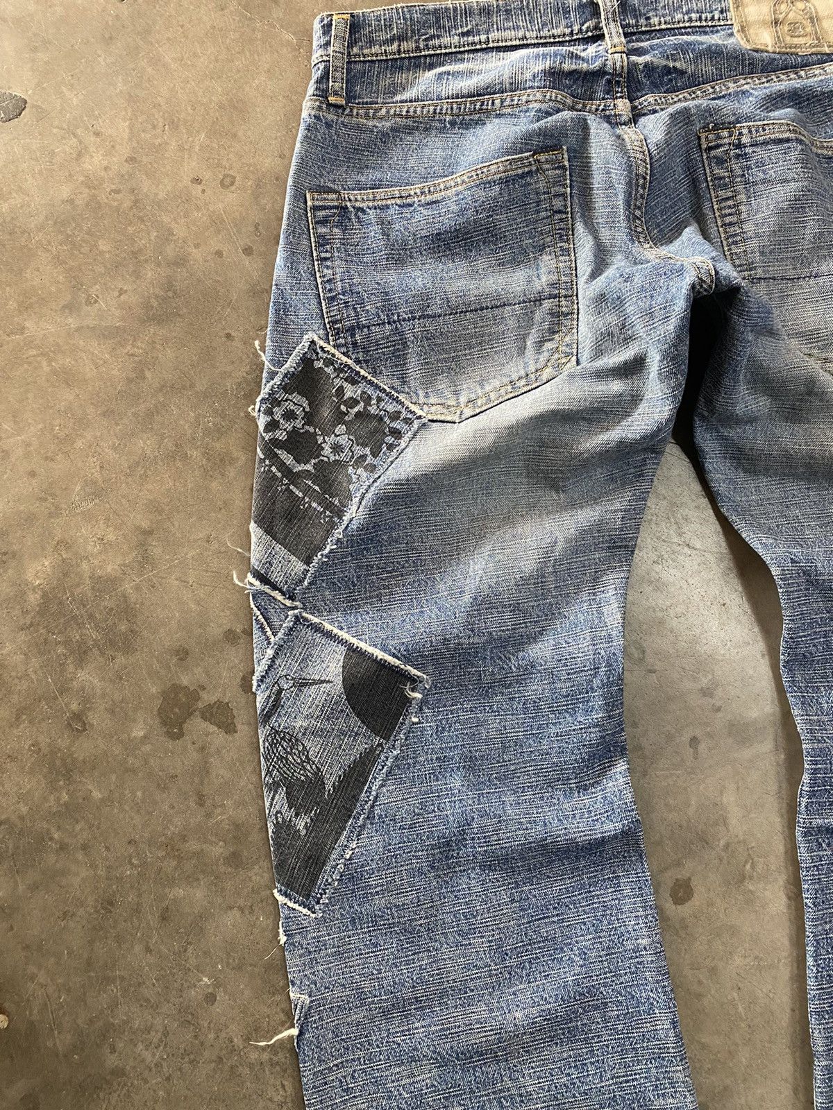Japanese Brand × Kapital × Tornado Mart Japanese Melt into the universe Patches like Kapital Jeans Size US 34 / EU 50 - 14 Thumbnail