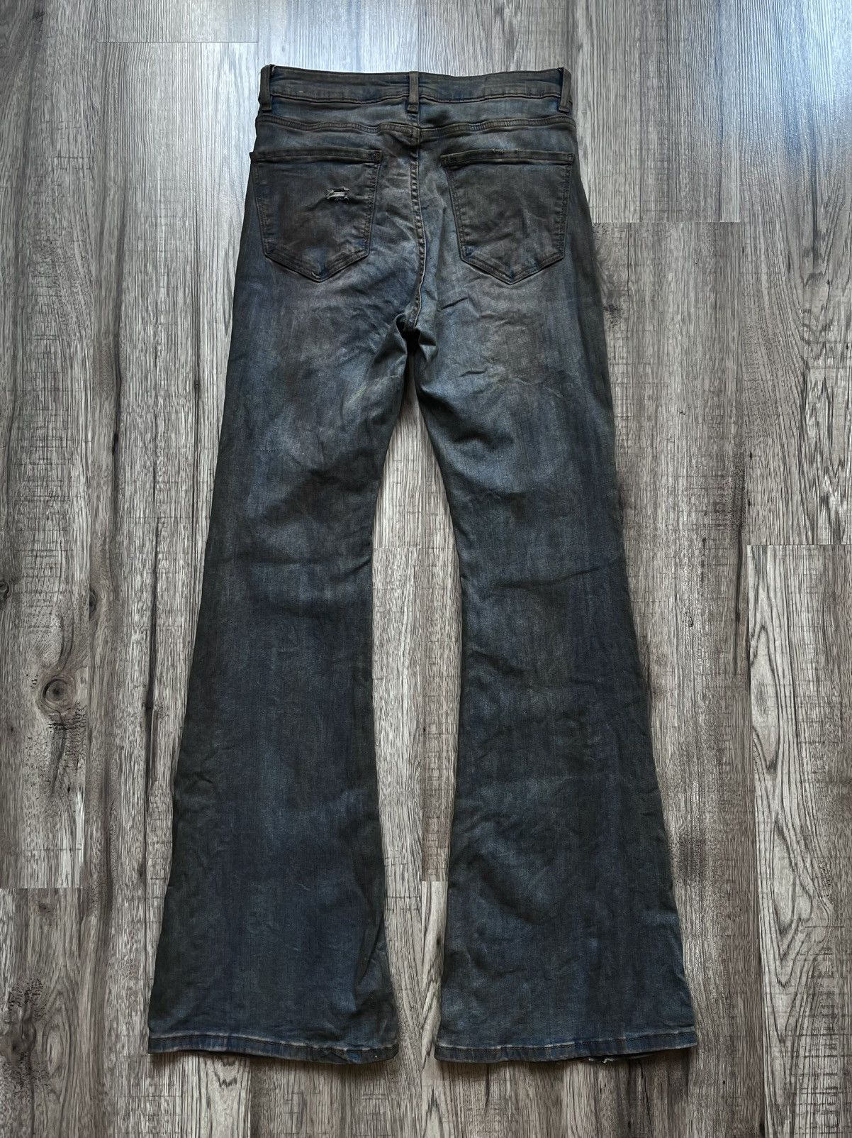 If Six Was Nine × Japanese Brand × Vintage pierced mudwash denim Size US 30 / EU 46 - 2 Thumbnail