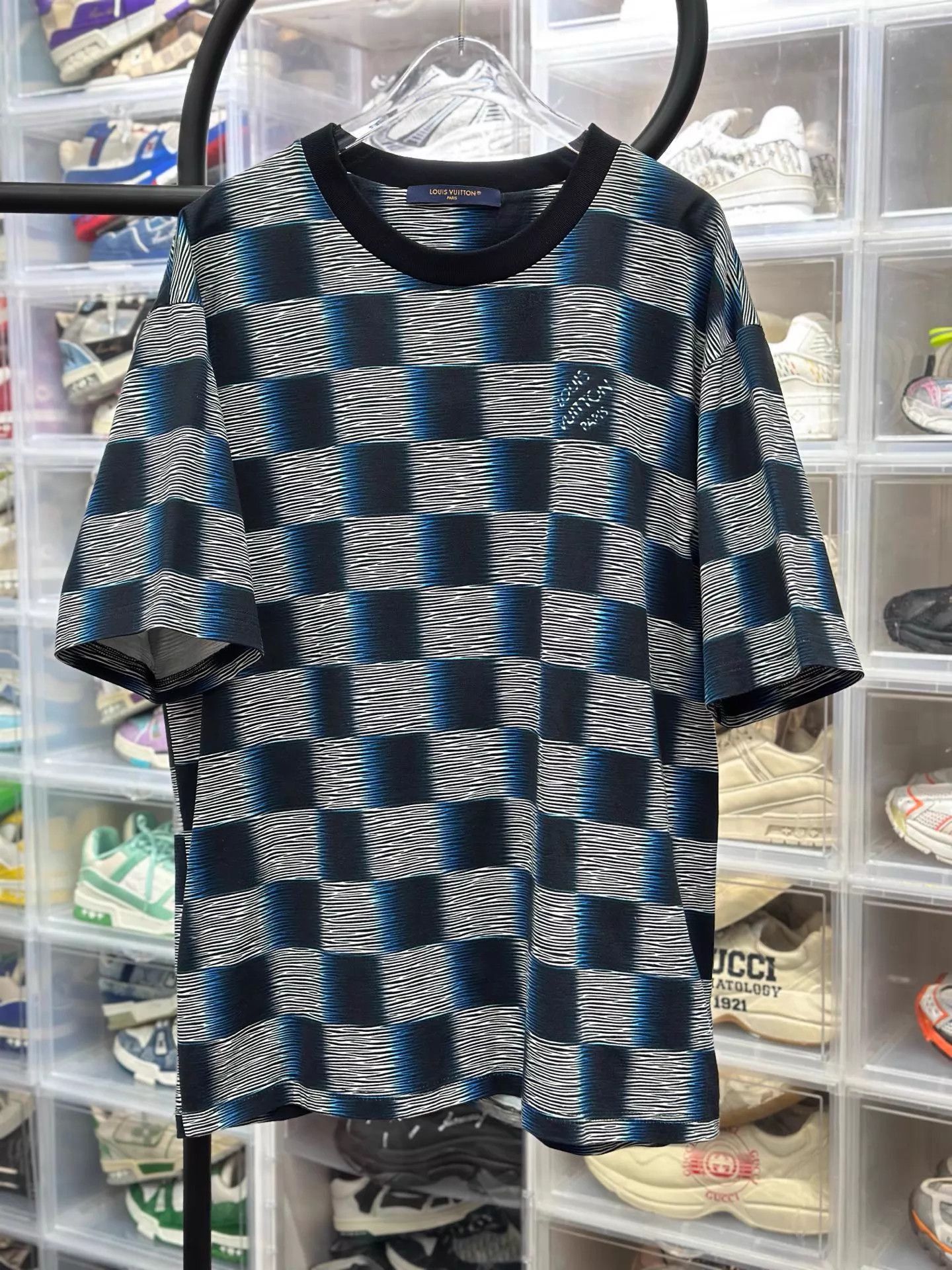 Louis Vuitton Multi Checkered Short Sleeve Shirt Size US XXL / EU 58 / 5 - 1 Thumbnail