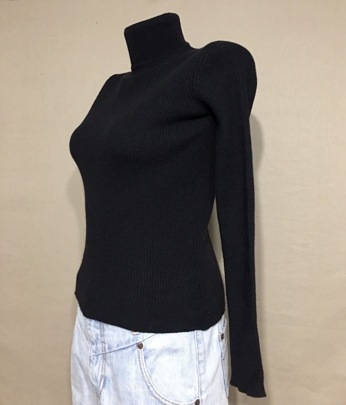 Prada PRADA Black Wool Light Jumper Sweater Size EU 42 Size M / US 6-8 / IT 42-44 - 2 Thumbnail