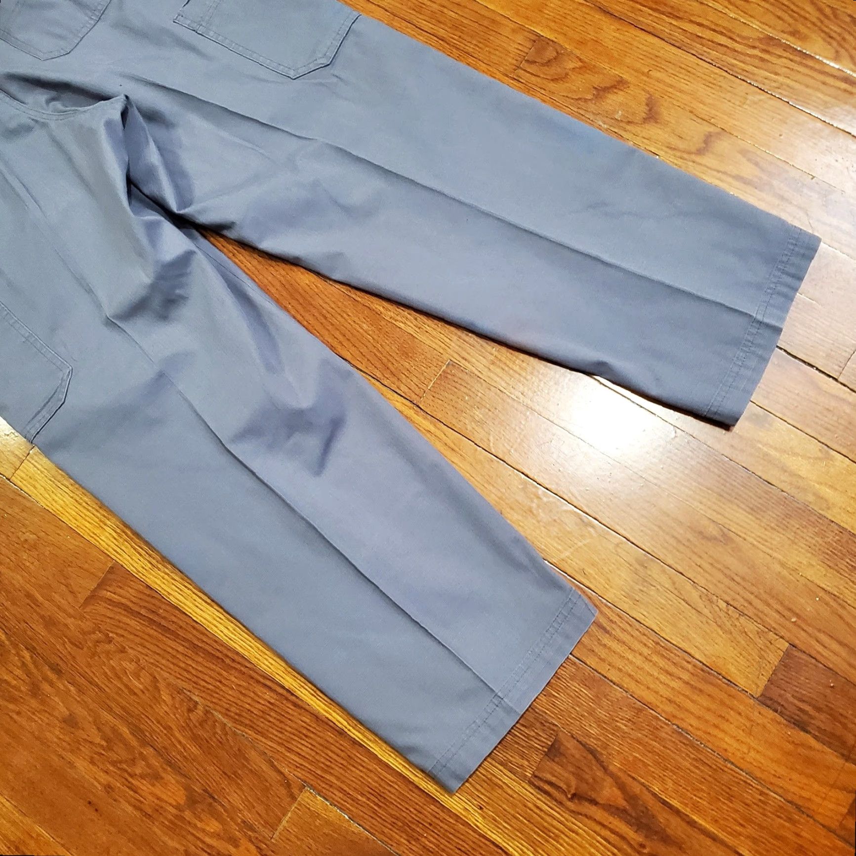 Carhartt Carhartt Cargo Pants Mens 39x29 Gray Elastic Waist Ripstop Workwear Relaxed Pants Regular L Gray Carhartt Logo Pockets Workwear Mens Size US 33 - 2 Thumbnail