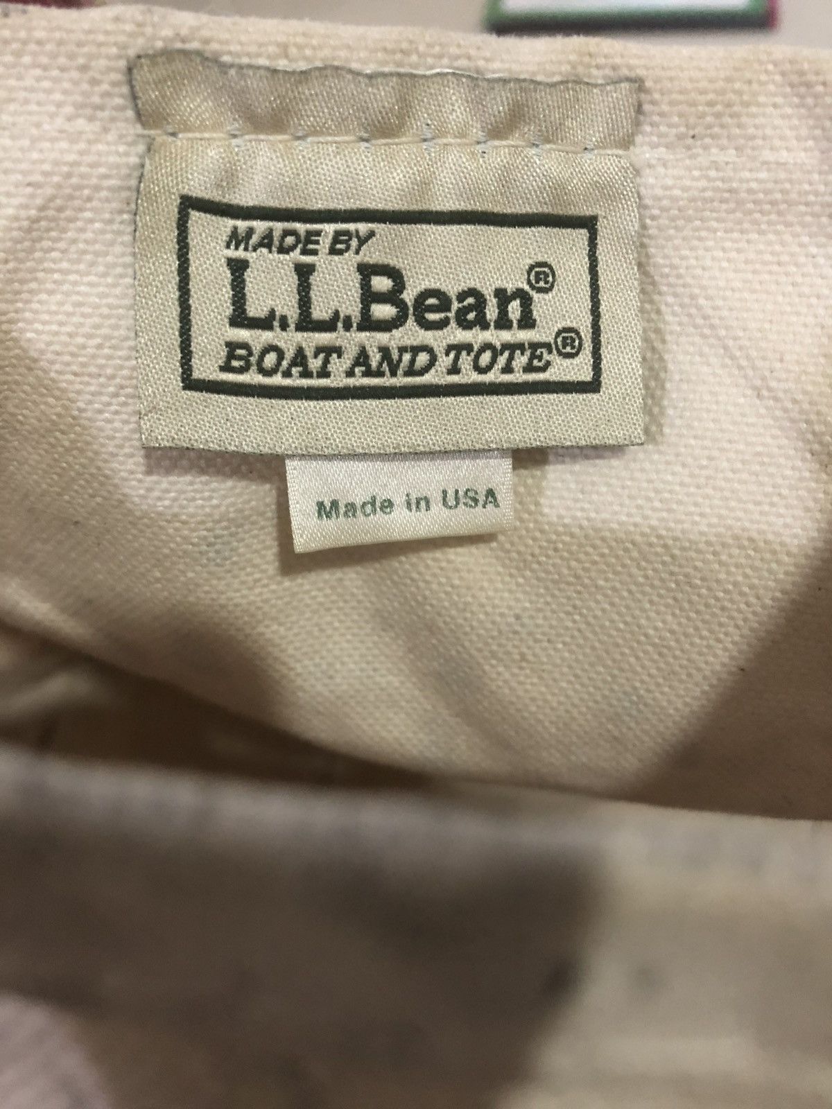 L.L. Bean Vintage LL bean tote bag big size Made In USA Size ONE SIZE - 3 Thumbnail