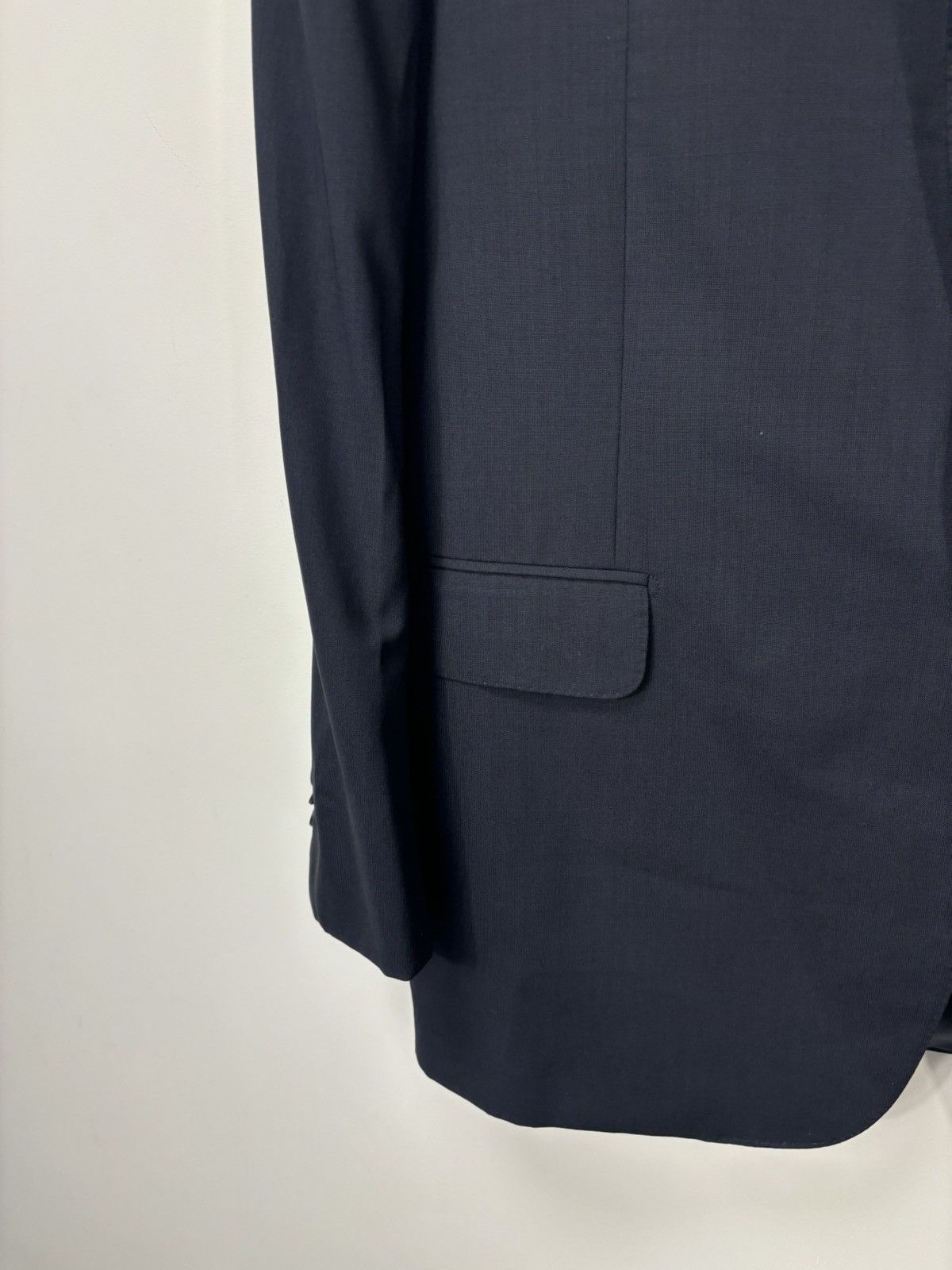 Ermenegildo Zegna Ermenegildo Zegna High Performance Men’s Navy Wool Silk Suit Size 44R - 9 Thumbnail