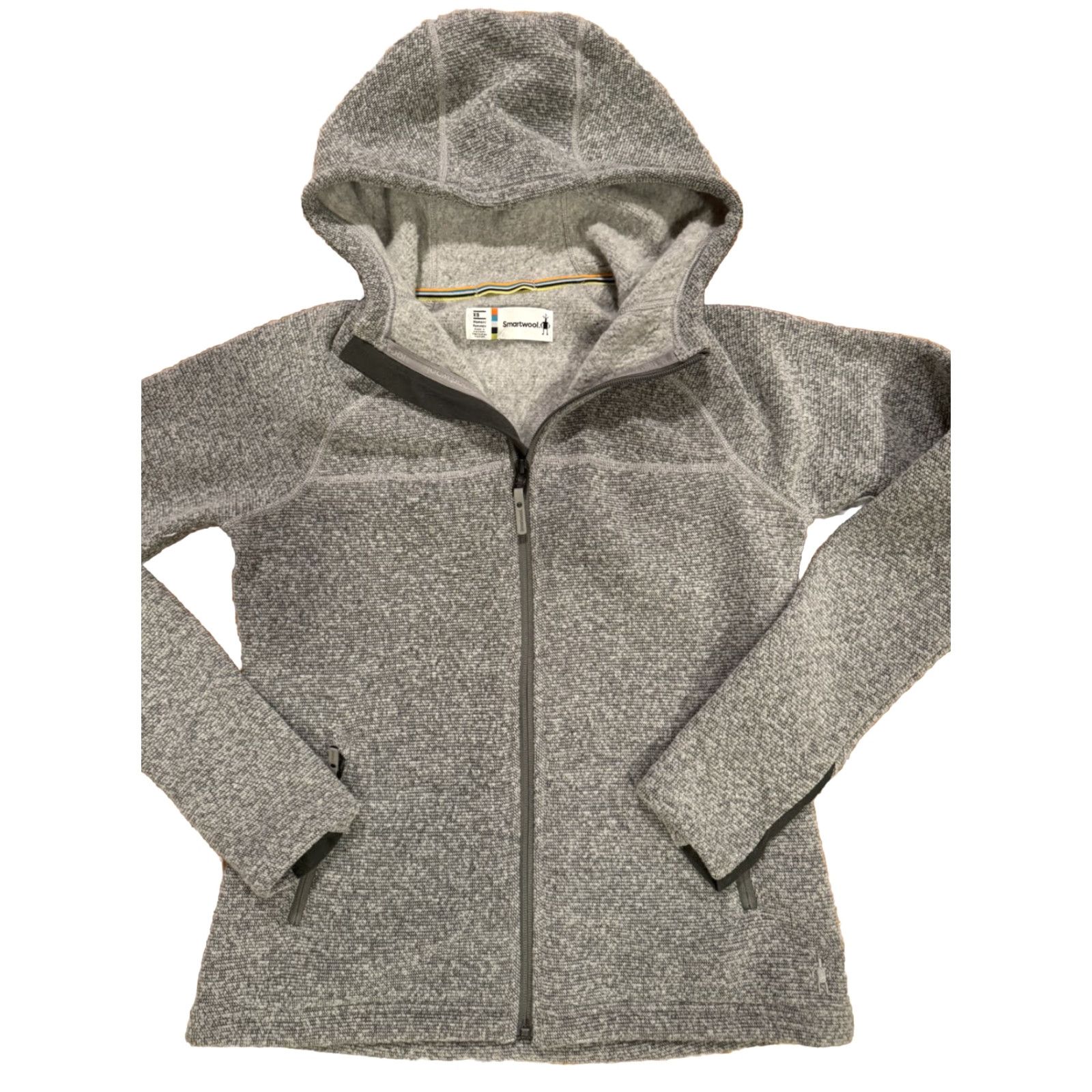 Smartwool Smartwool Women's Hudson Trail Full Zip Fleece Sweater Jacket XS Wool Hoody Jacket Size XS / US 0-2 / IT 36-38 - 4 Thumbnail