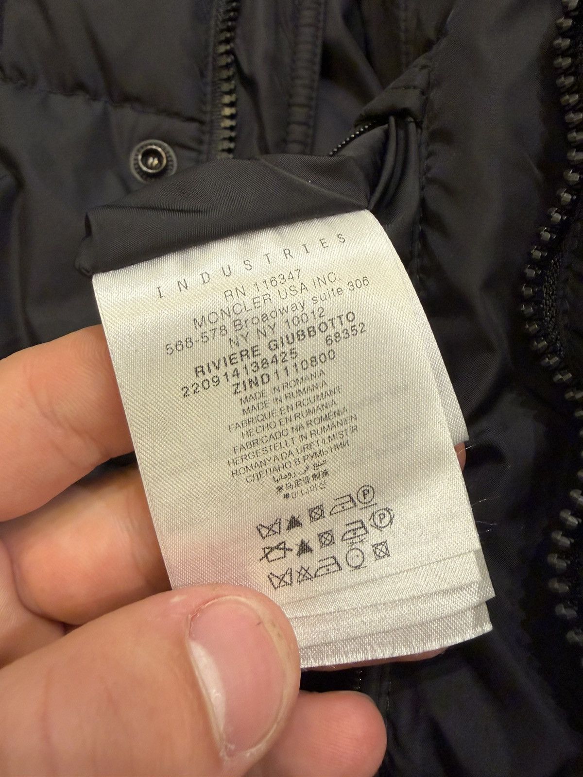 Moncler Moncler Riviere Guibotto Jacket Size XXL / US 16-18 / IT 52-54 - 7 Thumbnail