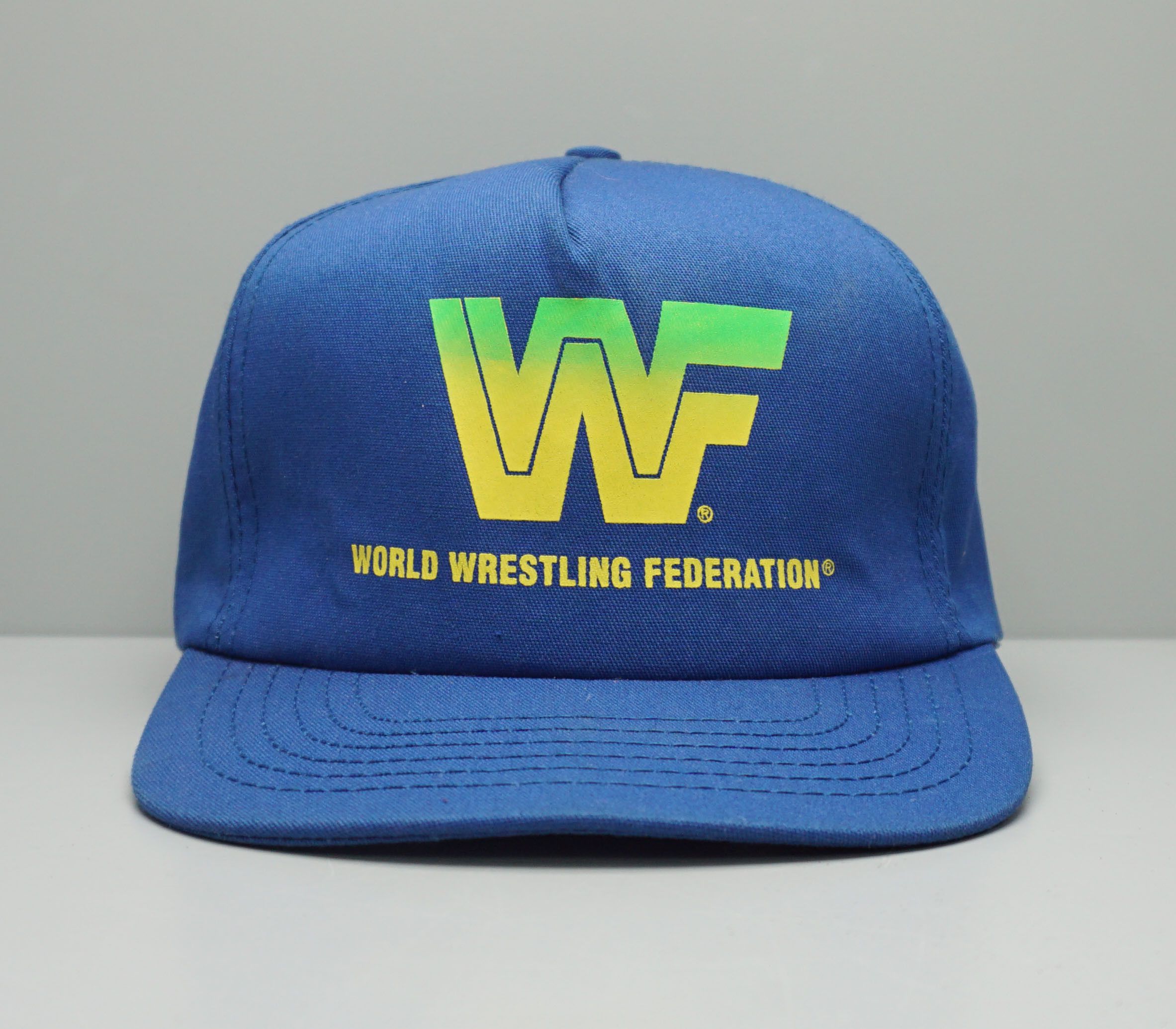 Vintage × WWE × WWF WWF "World Wrestling Federation" Cap Made in USA Size ONE SIZE - 1 Thumbnail