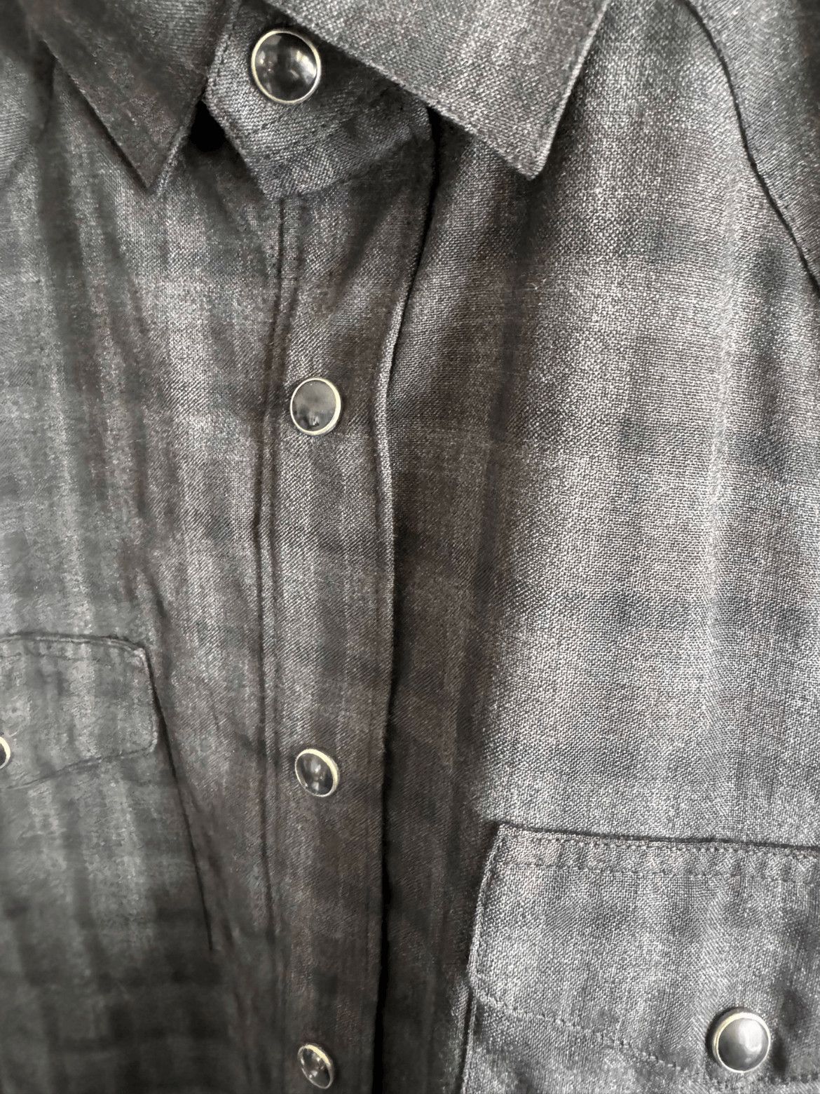 Saint Laurent Paris Sz 40 Siant Laurent PAris Hedi Plaid Shirt Size US M / EU 48-50 / 2 - 5 Thumbnail