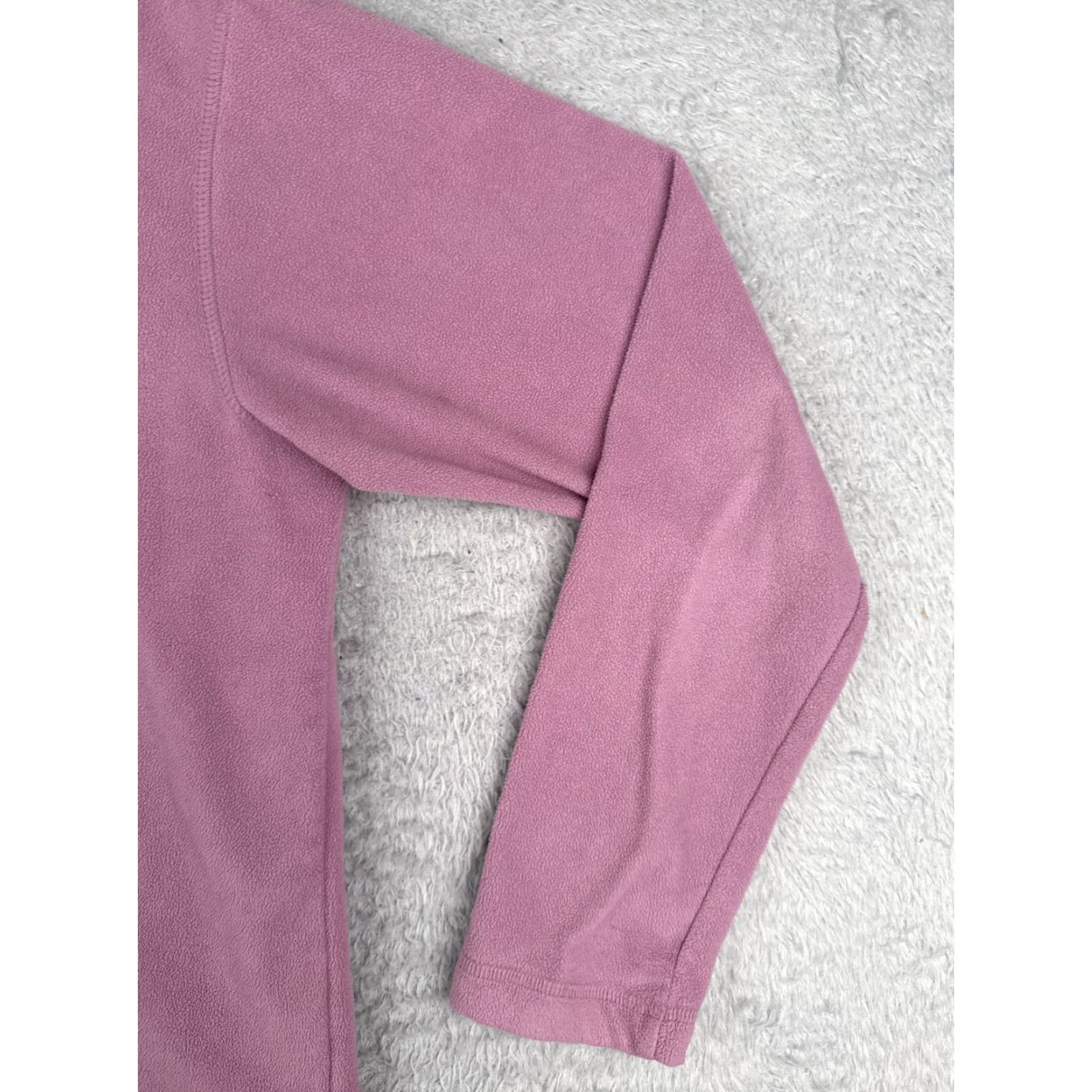Vintage Cabelas Sweatshirt Women Large Pink Polyester Fleece 1/4 Zip Hike Walk Size L / US 10 / IT 46 - 2 Thumbnail