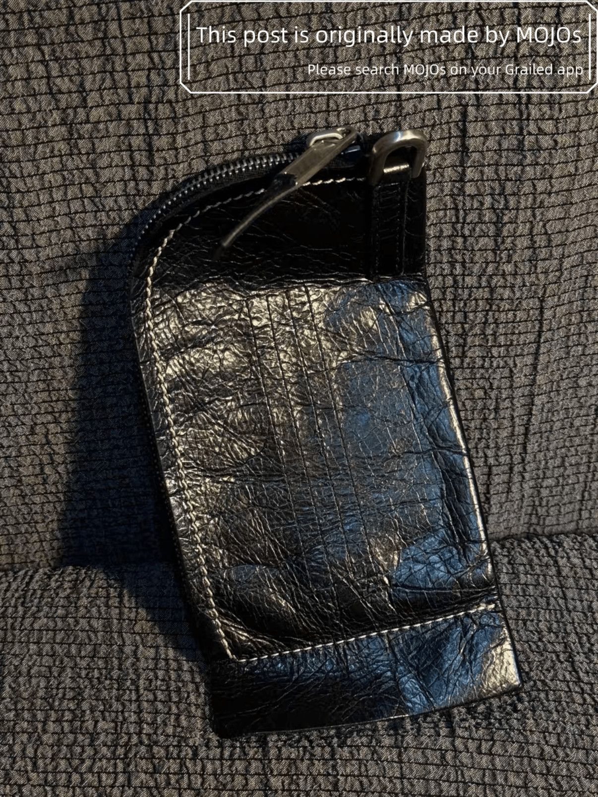 Rick Owens Rick Owens 18AW Leather Wallet mojos19491126 Size ONE SIZE - 5 Thumbnail