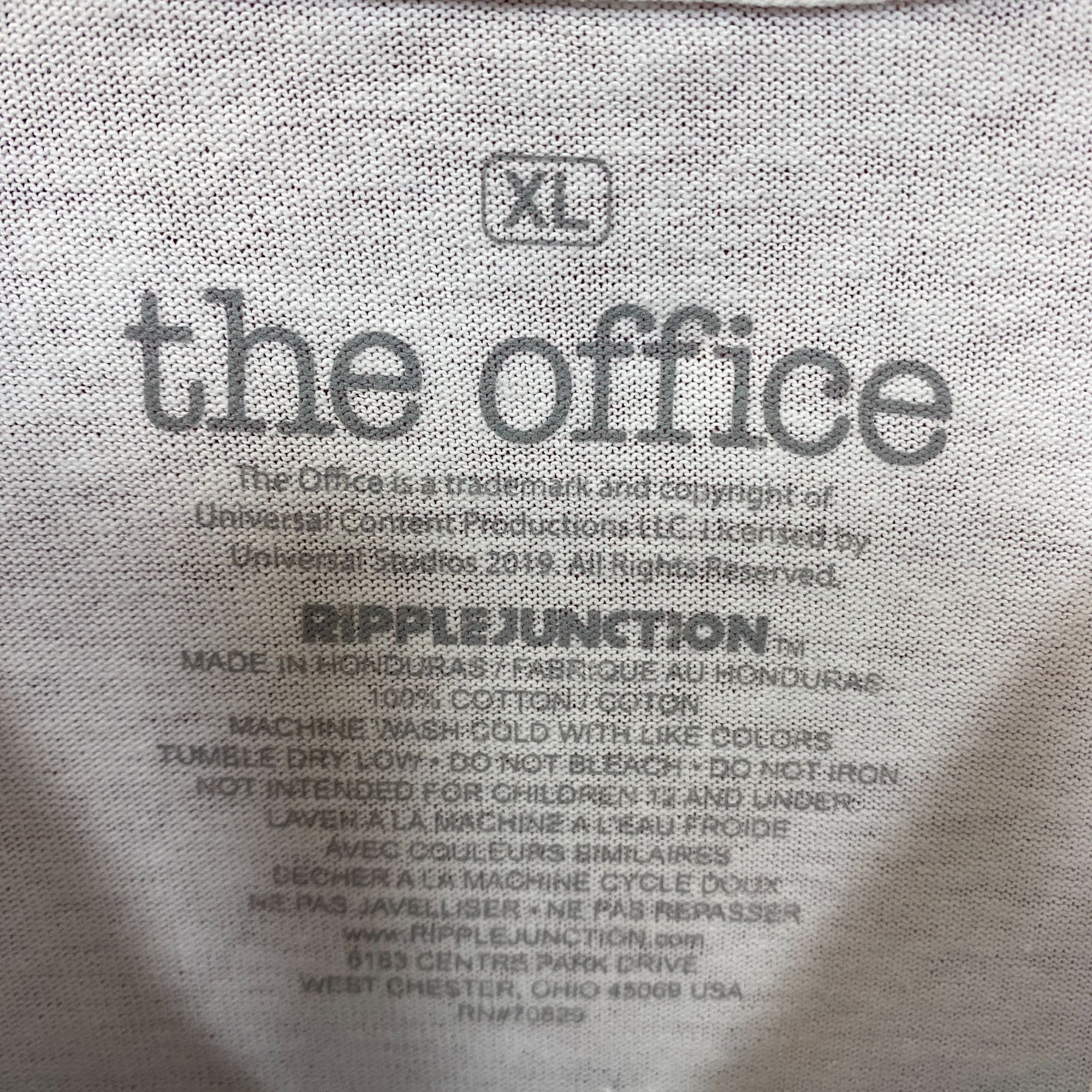 Ripple Junction Dwight Schrute False The Office T-Shirt XL Size US XL / EU 56 / 4 - 4 Thumbnail
