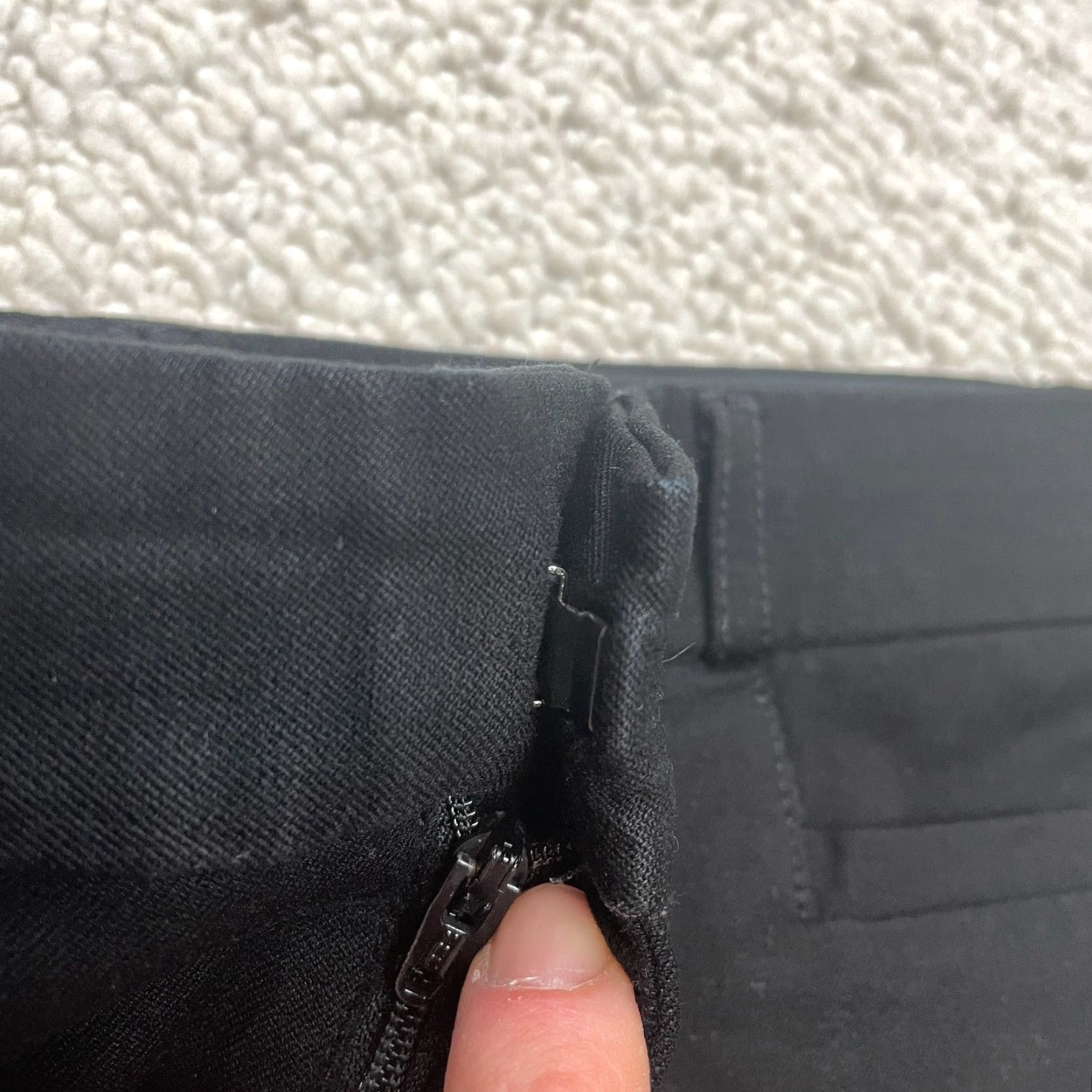 Banana Republic VINTAGE Banana Republic Sloan Pants Womens 4 Black Dress Chino Ankle Slacks Solid 29x25 Size 29" - 7 Thumbnail