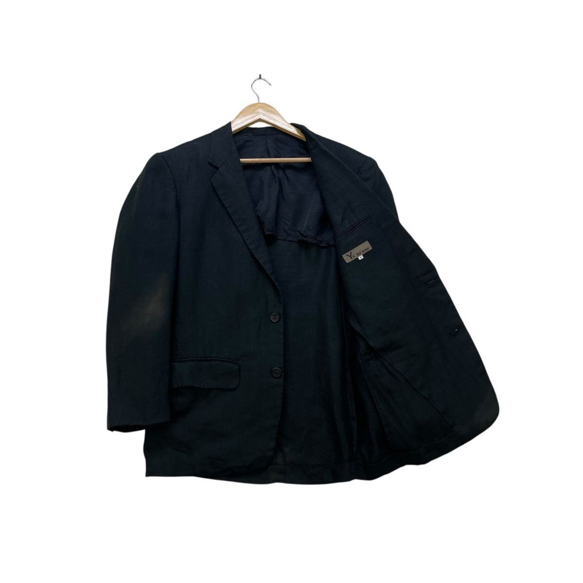 Yohji Yamamoto 💥Vintage Sunfaded Yohji Yamamoto Ys For Men Jacket Size US M / EU 48-50 / 2 - 1 Thumbnail
