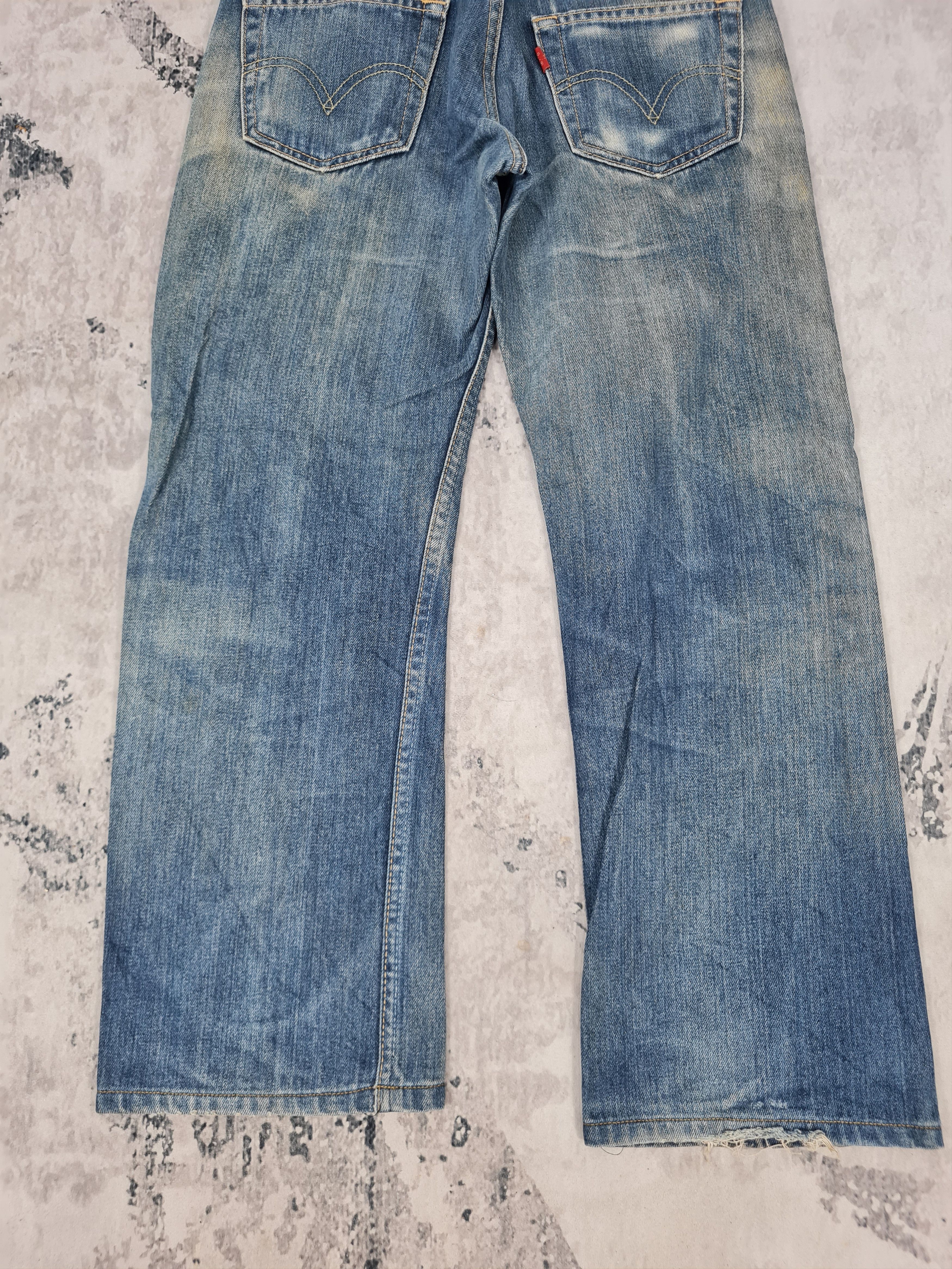 Levi's Vintage Clothing LEVIS 530 Distressed Stone Wash Cropped L0373 Size 28X27 Size US 28 / EU 44 - 9 Thumbnail