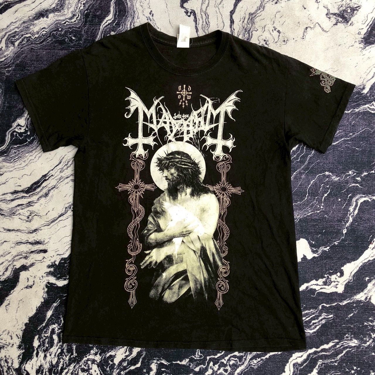 Band Tees Vintage MAYHEM JESUS GDOW Tee Size US M / EU 48-50 / 2 - 1 Thumbnail