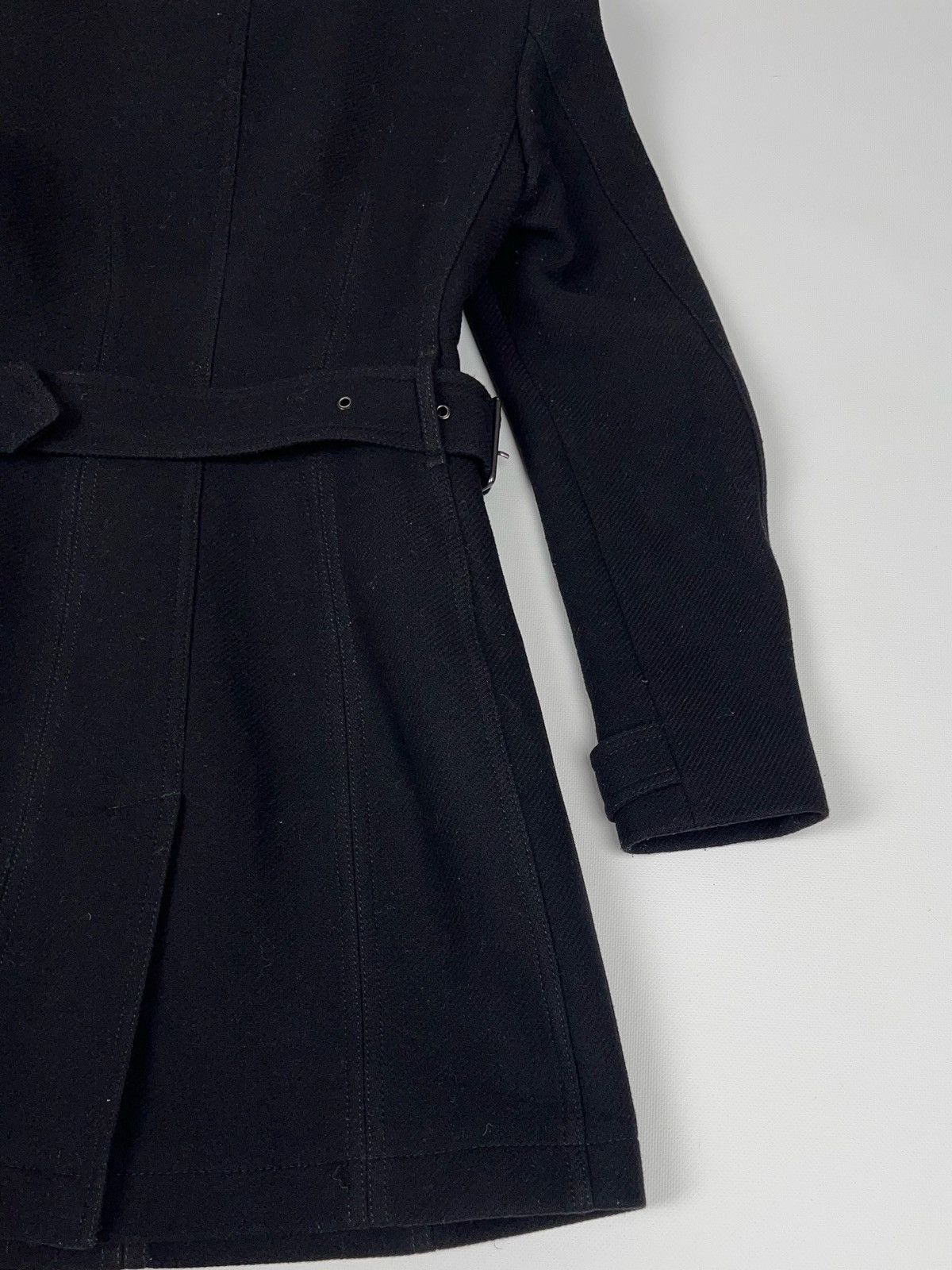Burberry Burberry Brit Belted Wool Cashmere Coat Jacket Size XS / US 0-2 / IT 36-38 - 12 Thumbnail