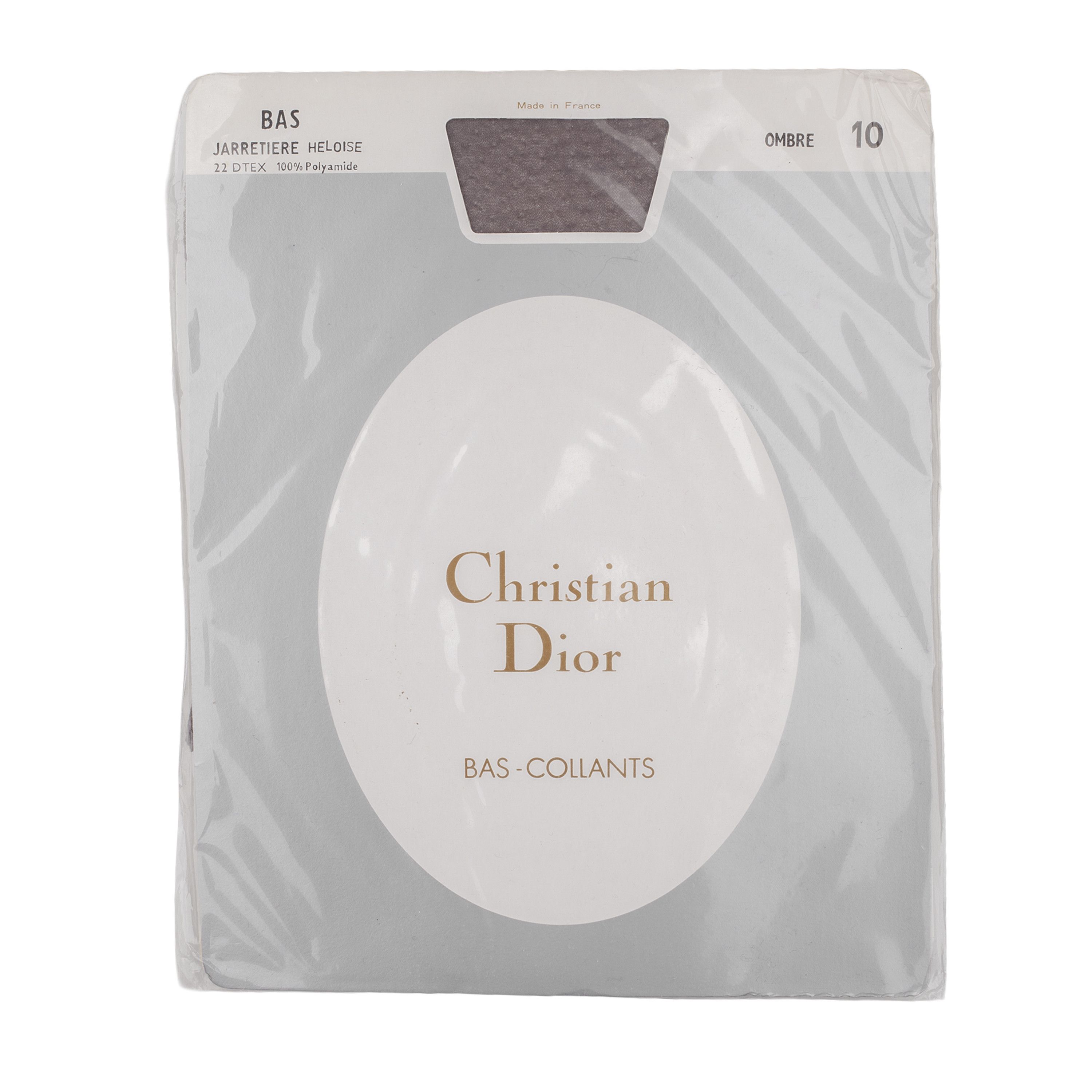 Dior Christian Dior Thigh-High Brown Vintage Stockings Size ONE SIZE - 1 Thumbnail