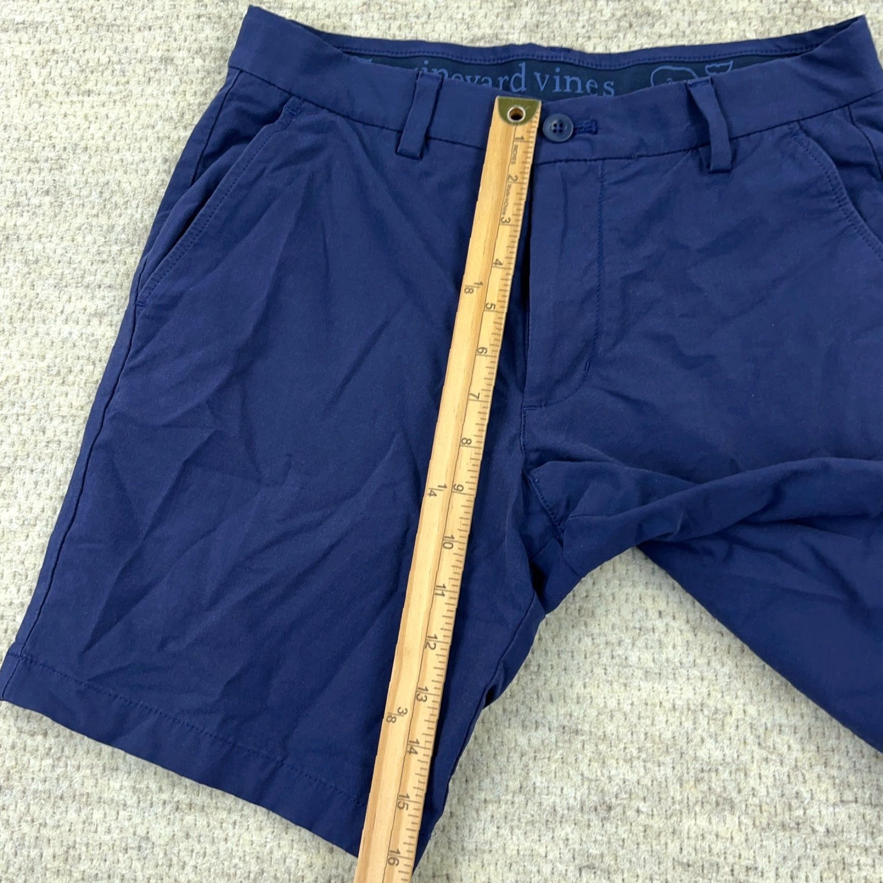 Vineyard Vines Vineyard Vines Shorts Men 28 Navy Blue Performance Chino Dress Preppy Slacks Shirt Size US 28 / EU 44 - 5 Thumbnail