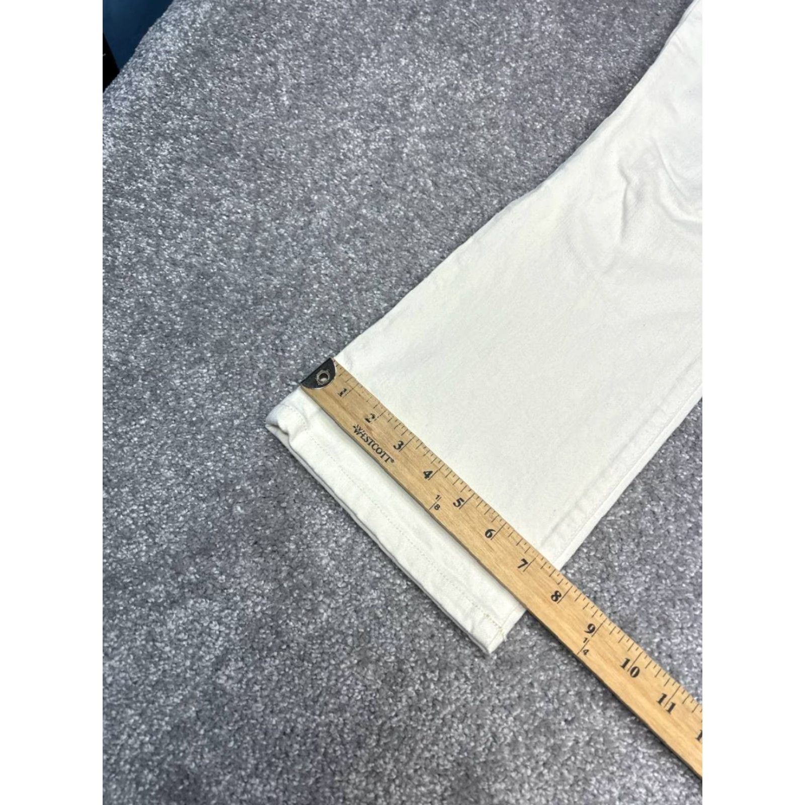 Frame FRAME Jeans Le Mini Bootcut Womens 29 Beige Denim Cotton Mid Rise 32x27 Casual Size 29" - 6 Thumbnail