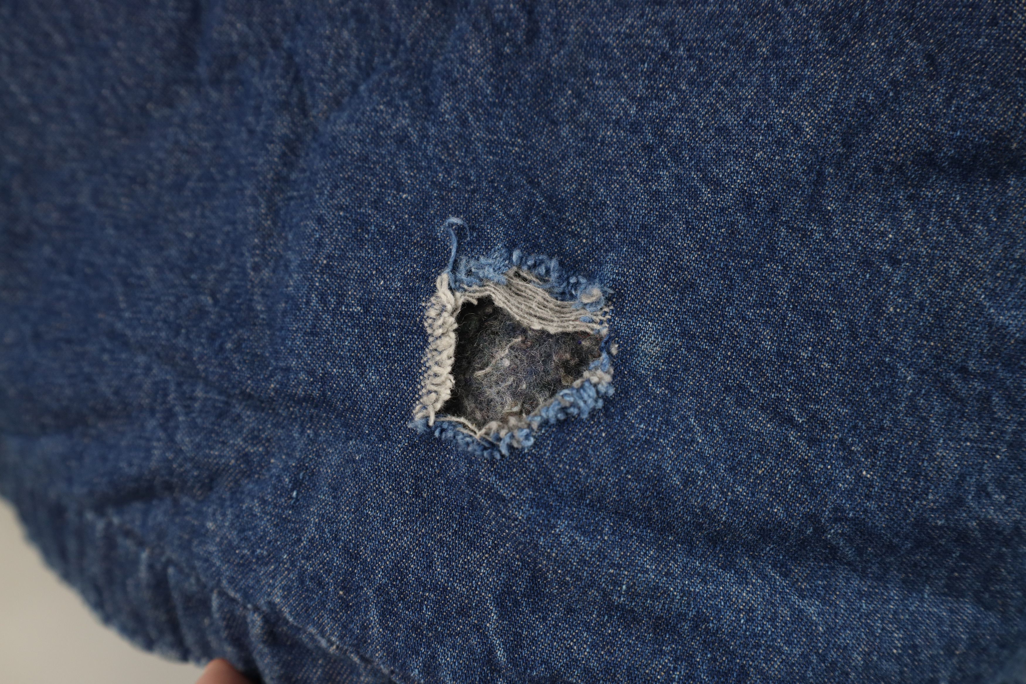 Vintage Vintage 70s Big Ben Lined Denim Chore Barn Jacket USA Size US XXL / EU 58 / 5 - 13 Thumbnail