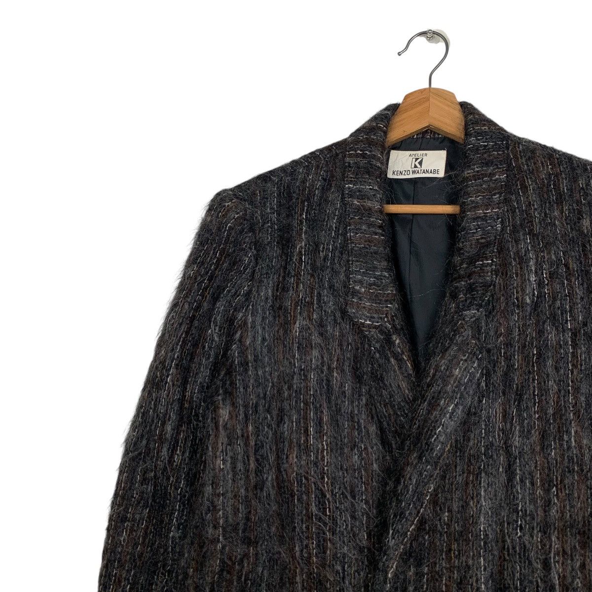 Kenzo Vintage KENZO WATANABE Mohair Blazers Suit Jacket #1730-C77 Size US S / EU 44-46 / 1 - 6 Thumbnail