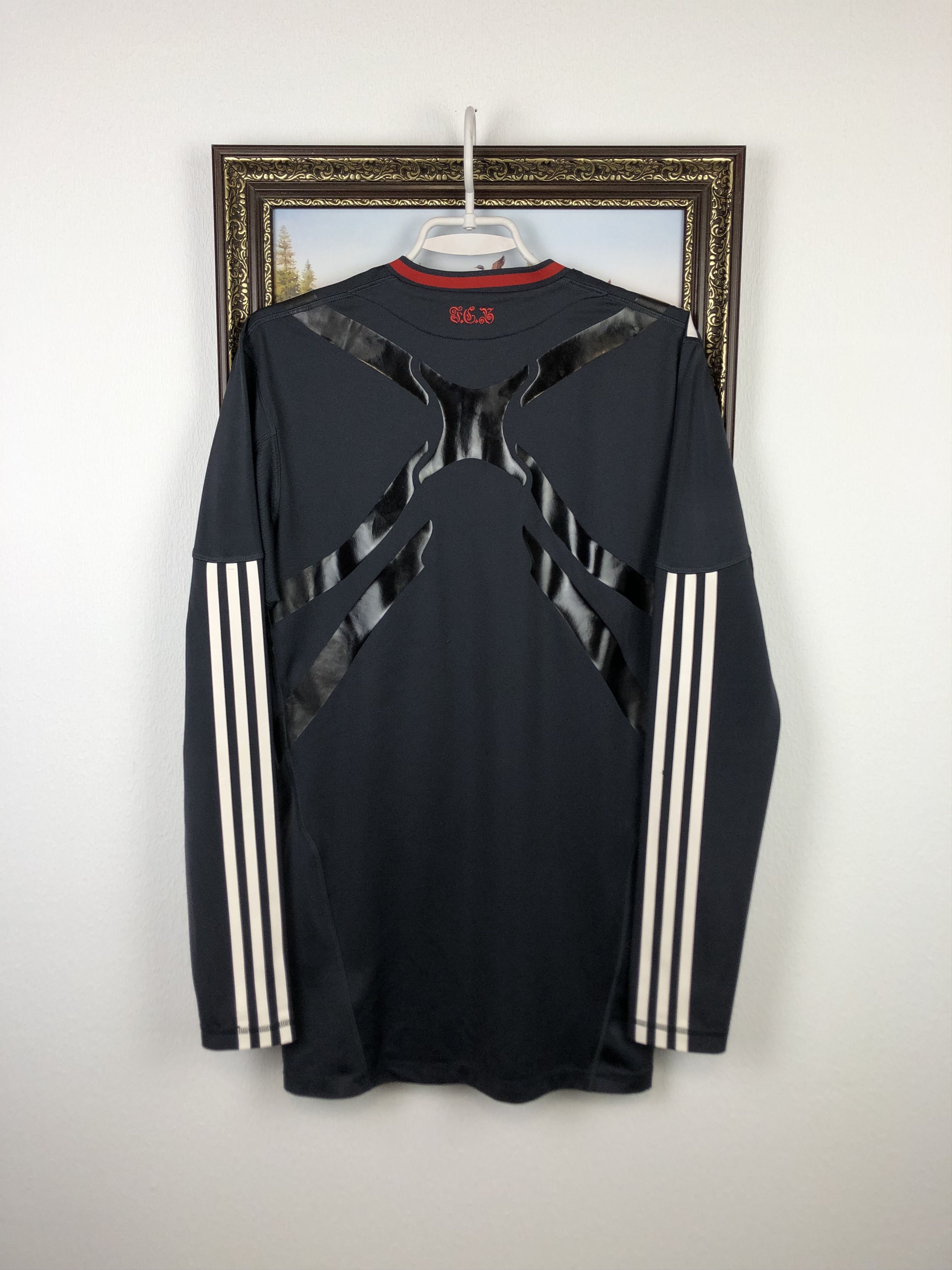 Adidas Bayern Munich football shirt TechFit Player Issue Jersey Size US L / EU 52-54 / 3 - 11 Thumbnail