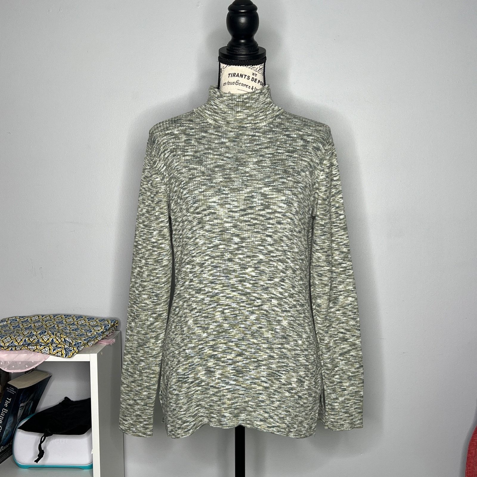 Other Rhea Spacedye Mock Neck Rib Sweater - Stitch Fix Pullover Size S / US 4 / IT 40 - 13 Thumbnail