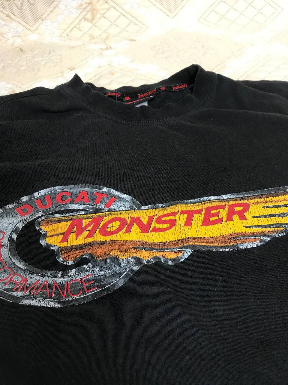 Ducati 🔥 Ducati Asics Vintage 90s Monster T Shirt Moto Racing Size US L / EU 52-54 / 3 - 7 Thumbnail