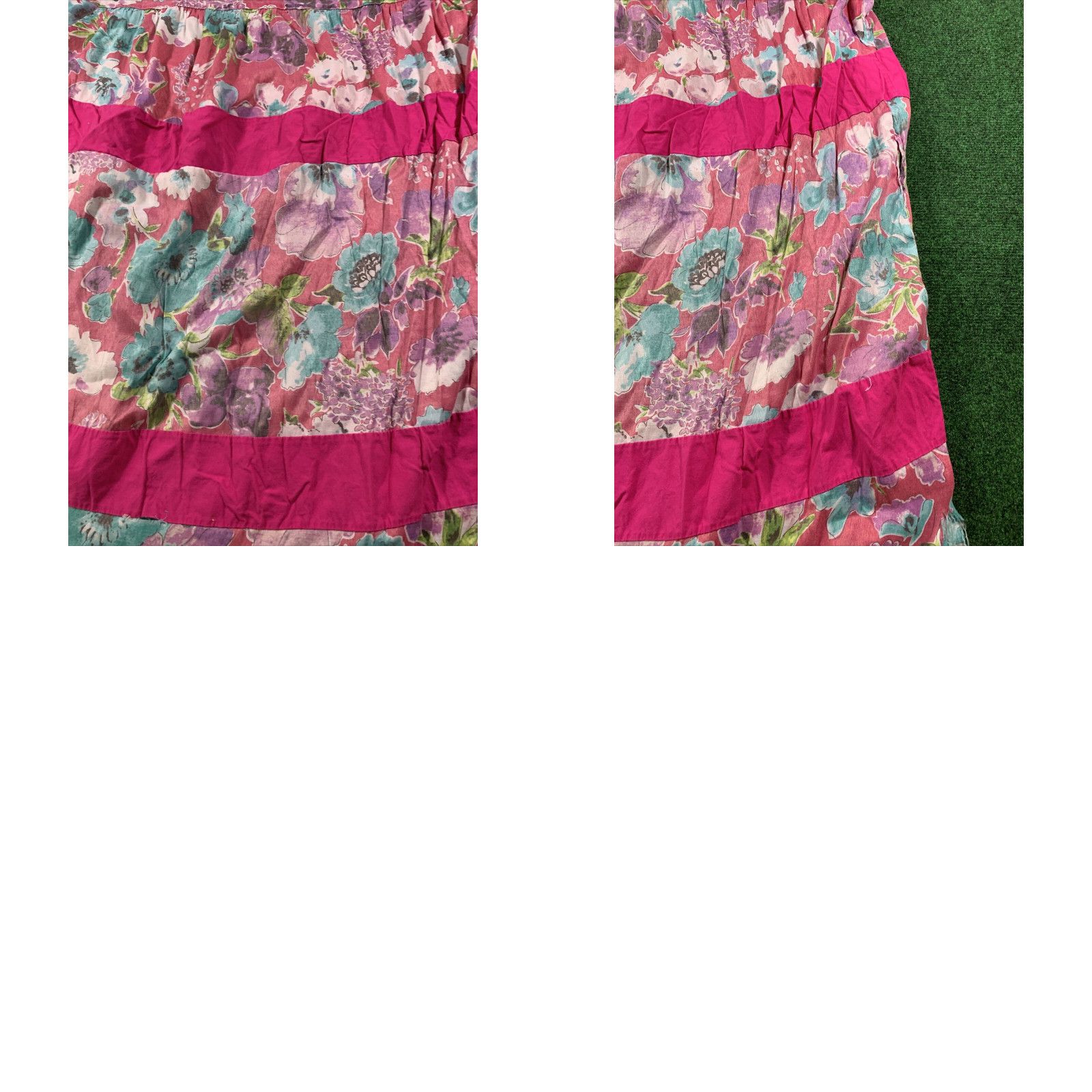 Pinko VTG MUUMUU Pink Floral W/pockets Size Large Day Dress Size L / US 10 / IT 46 - 8 Thumbnail