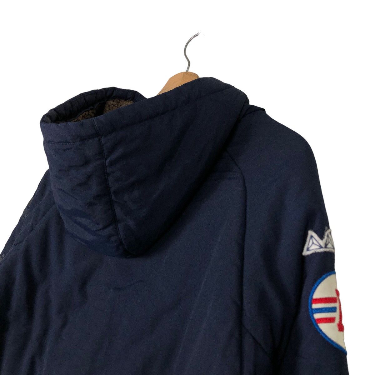 Adidas 🔥Vtg Biker Puffer Down Light Jacket Adidas Size US M / EU 48-50 / 2 - 9 Thumbnail
