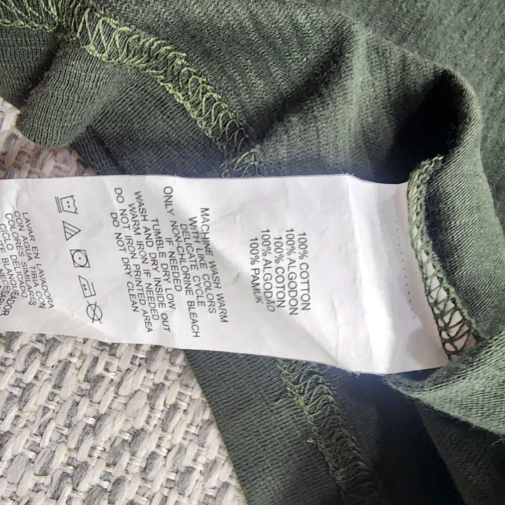 Original Penguin Original Penguin Shirt Mens XL Dark Green V Neck Graphic Logo Tee 100% Cotton Size US XL / EU 56 / 4 - 5 Thumbnail