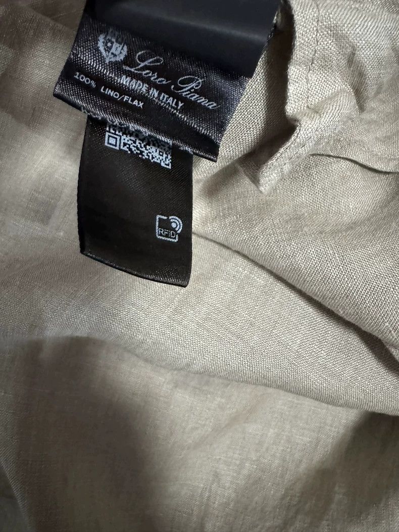 Loro Piana LORO PIANA Flaxen sleeves Size XS / US 0-2 / IT 36-38 - 4 Thumbnail