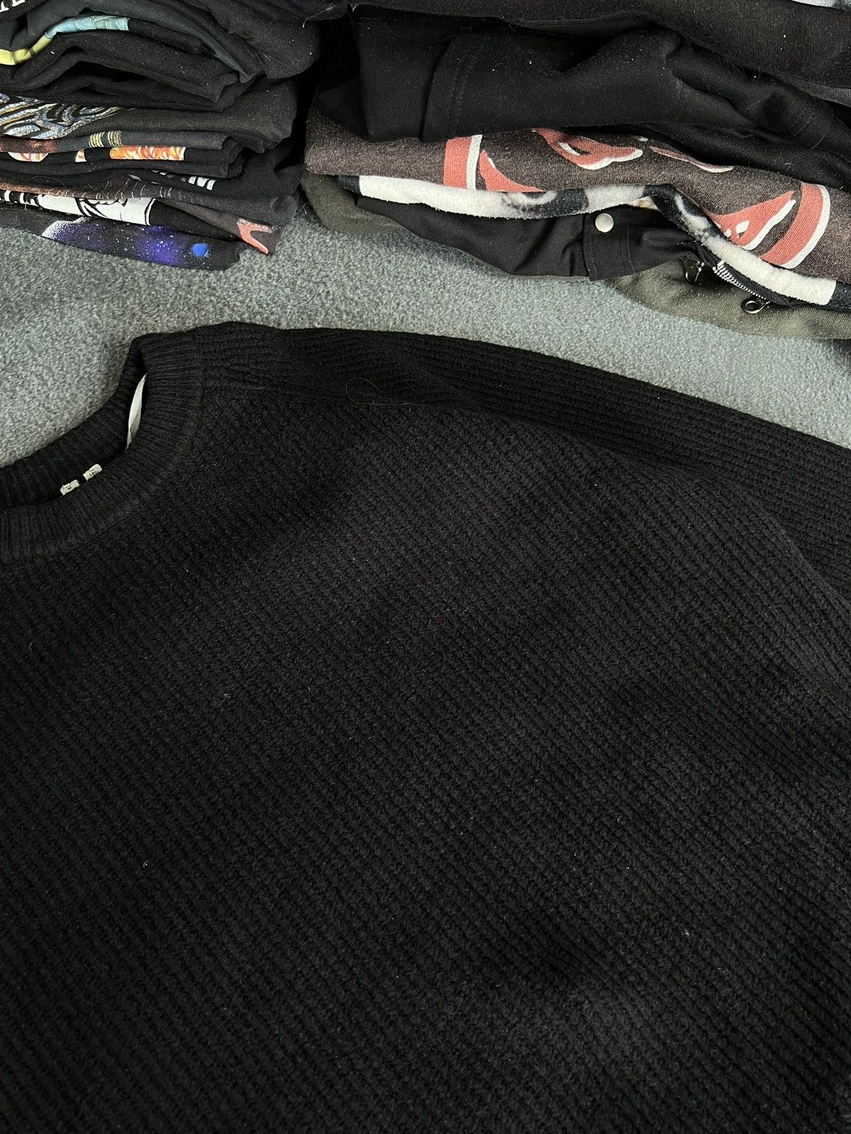 Arket Arket Sweater Mens M Ribbed Black Size US M / EU 48-50 / 2 - 3 Thumbnail