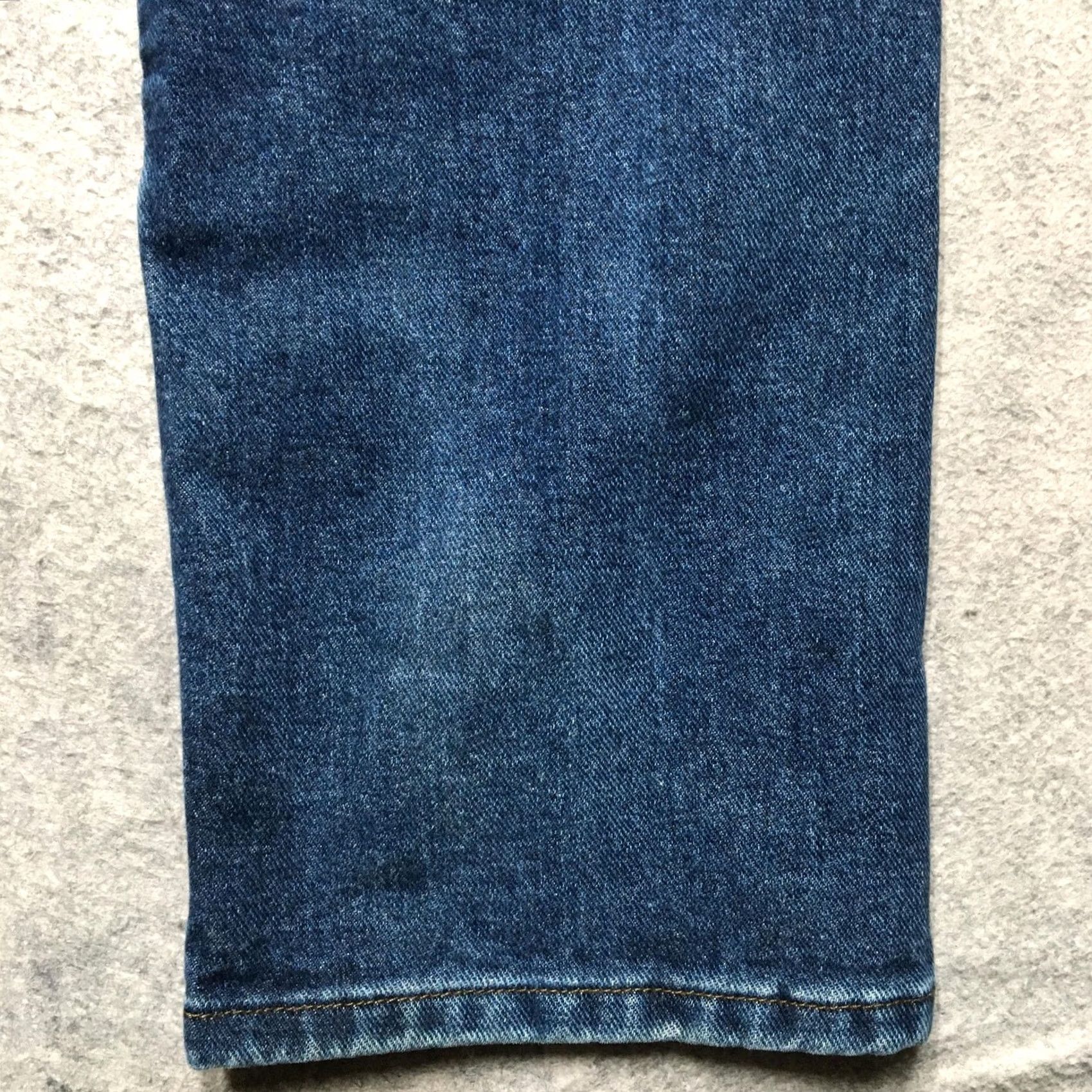 Denime VINTAGE Draggin Jeans Mens Jeans 32x33 Blue Reinforced Motorcycle Riding Denim 90s Mens Size US 32 / EU 48 - 7 Thumbnail