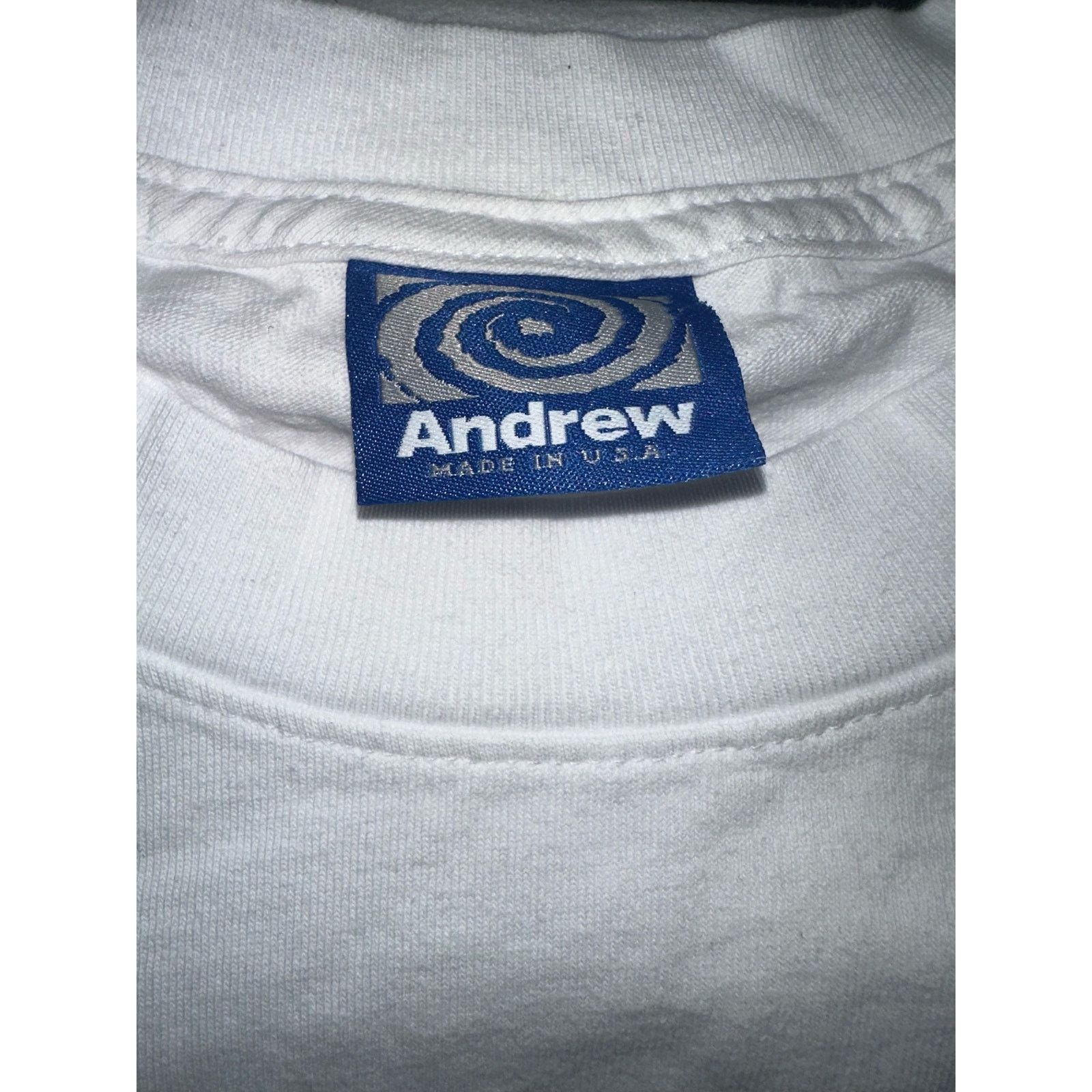 Other NEW ANDREW DOWNTOWN FANCY SCRIPT WHITE TEE SZ 2XL Size US XXL / EU 58 / 5 - 3 Thumbnail