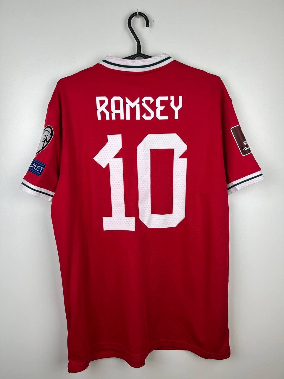 Vintage Wales Adidas Ramsey 10 jersey t-shirts size XXL Size US XXL / EU 58 / 5 - 2 Thumbnail