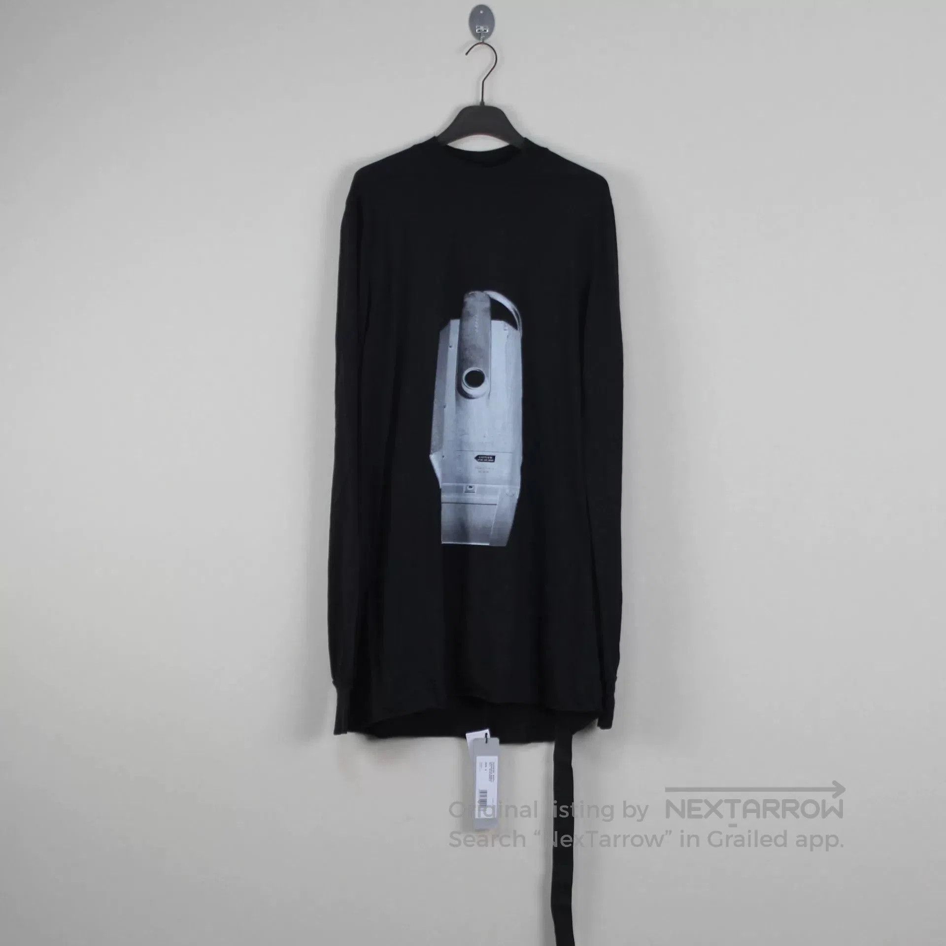 Rick Owens Drkshdw rick owens drkshdw long sleeve cotton top. Size S / US 4 / IT 40 - 1 Thumbnail
