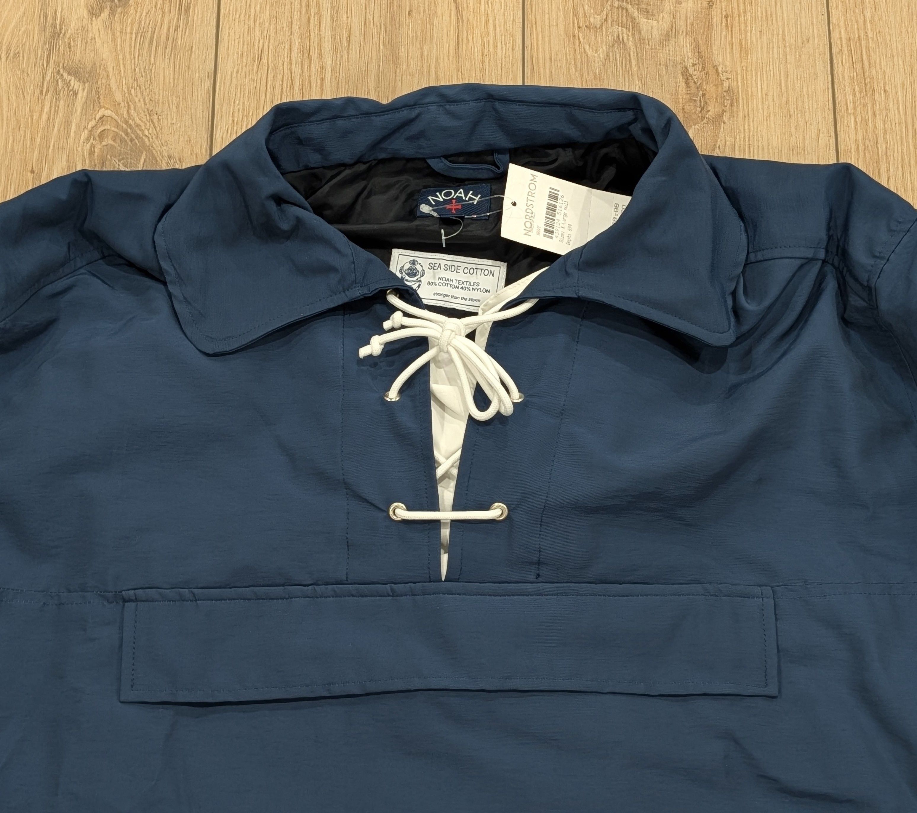 Noah Cotton/Nylon Ski Anorak Jacket Blue 1XL, Men's — image 2 of 6