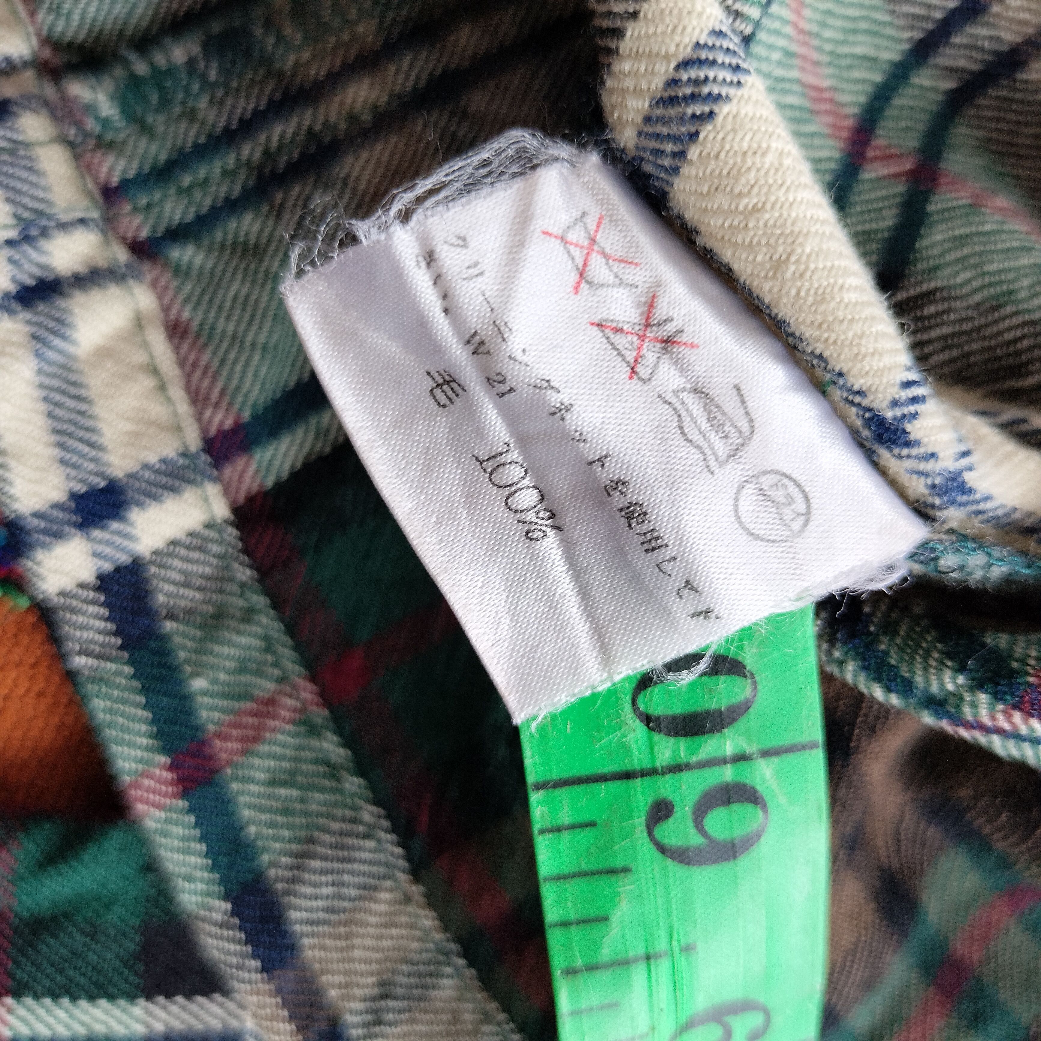 CABANE de ZUCCa Cabane de zucca 4 pocket plaid shirt Size M / US 6-8 / IT 42-44 - 8 Thumbnail