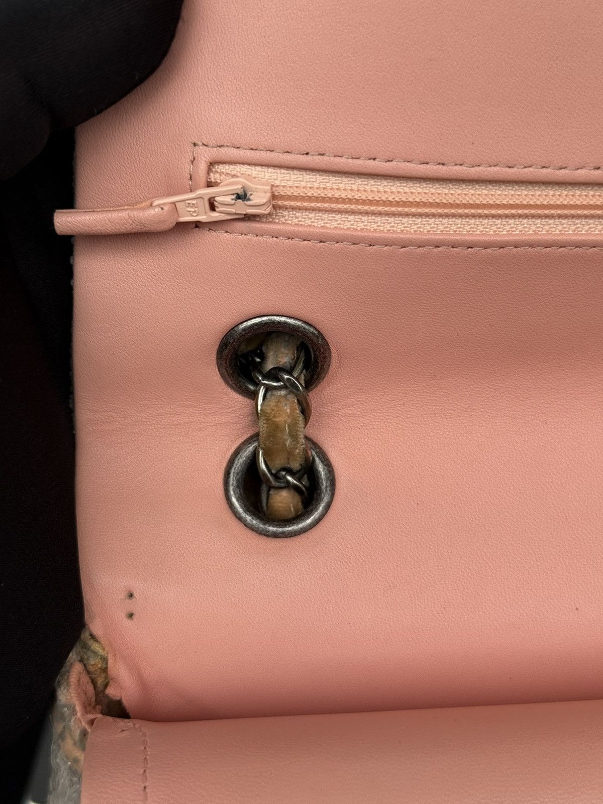 Chanel Chanel - Pink Sequined Small Double Flap Shoulder Bag Size ONE SIZE - 14 Thumbnail
