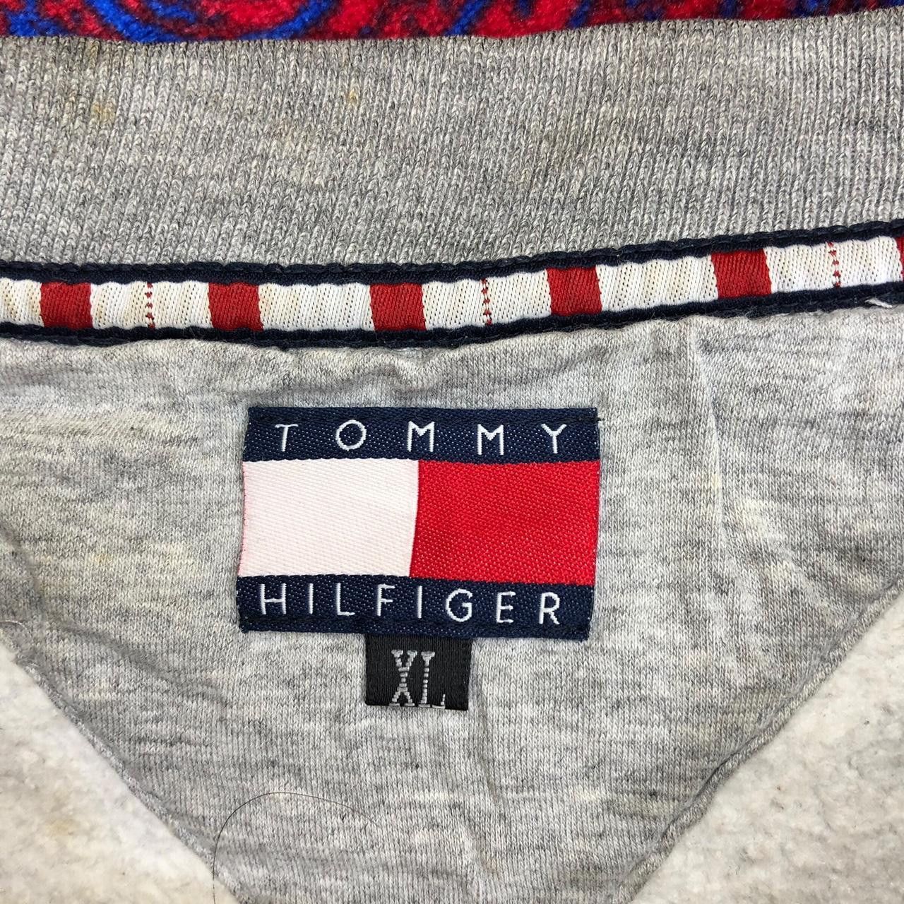 Tommy Hilfiger Vintage TOMMY HILFIGER USA Small Logo Embroidered Sweatshirt Size US XL / EU 56 / 4 - 5 Thumbnail