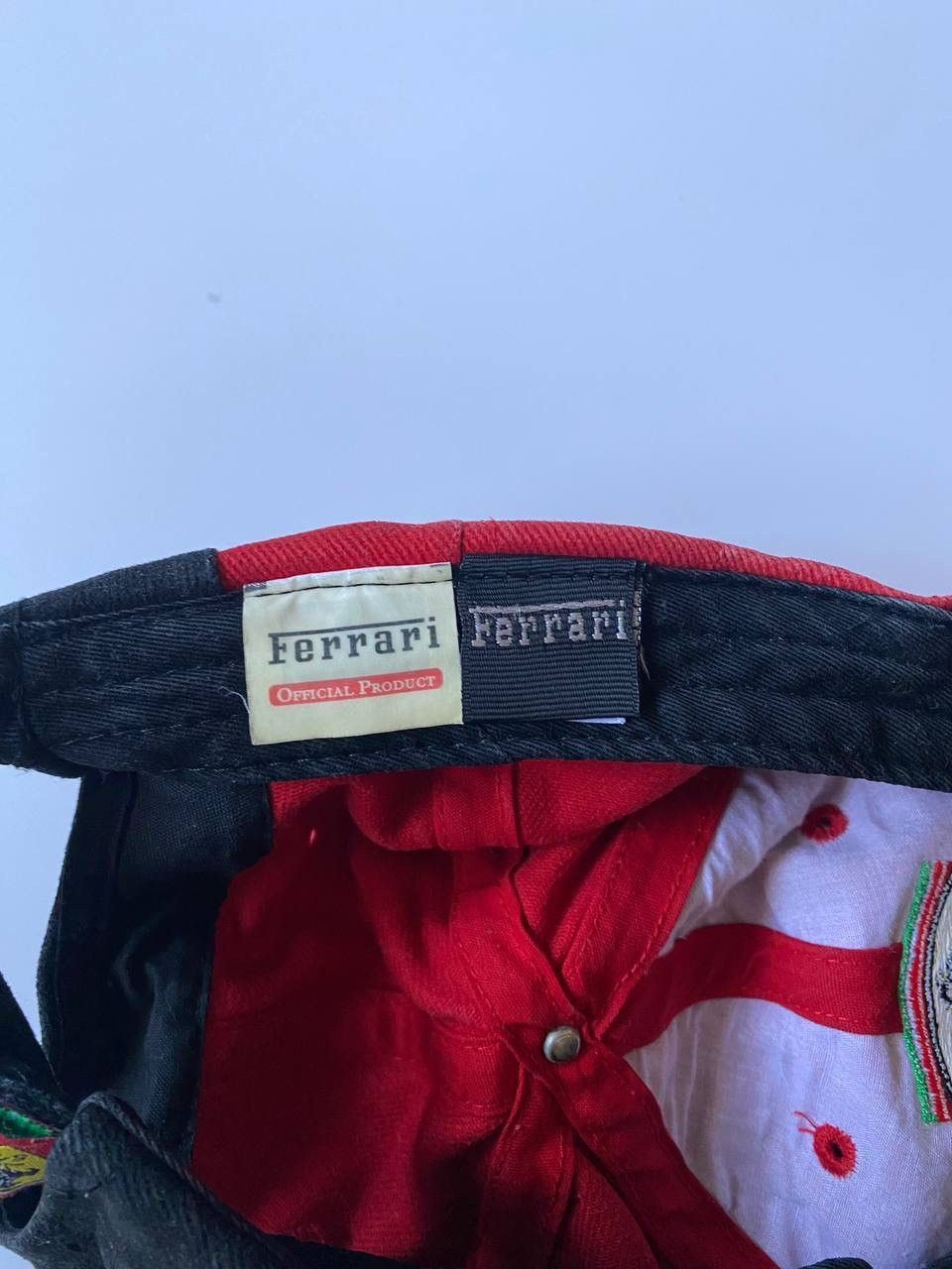 Ferrari Vintage Red Cap Ferrari Racing Cap OS 2002 Size ONE SIZE - 5 Thumbnail