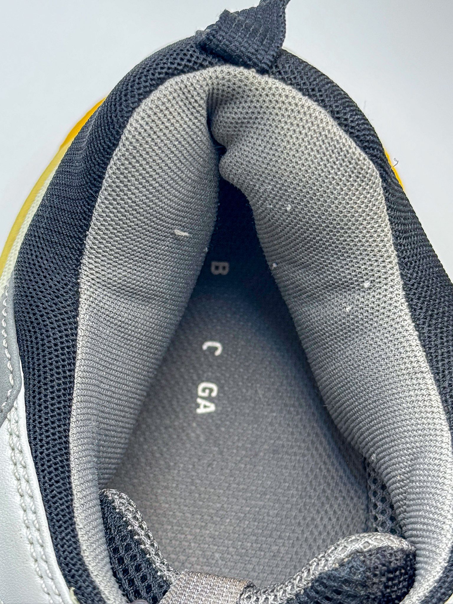 Balenciaga Balenciaga Triple S Gray/Yellow/Black Sneakers Size US 11 / EU 44 - 12 Thumbnail