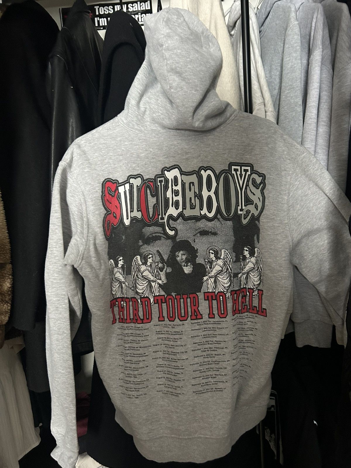 G59 Records $uicideboy$ 2022 tour hoodie Size US M / EU 48-50 / 2 - 1 Thumbnail