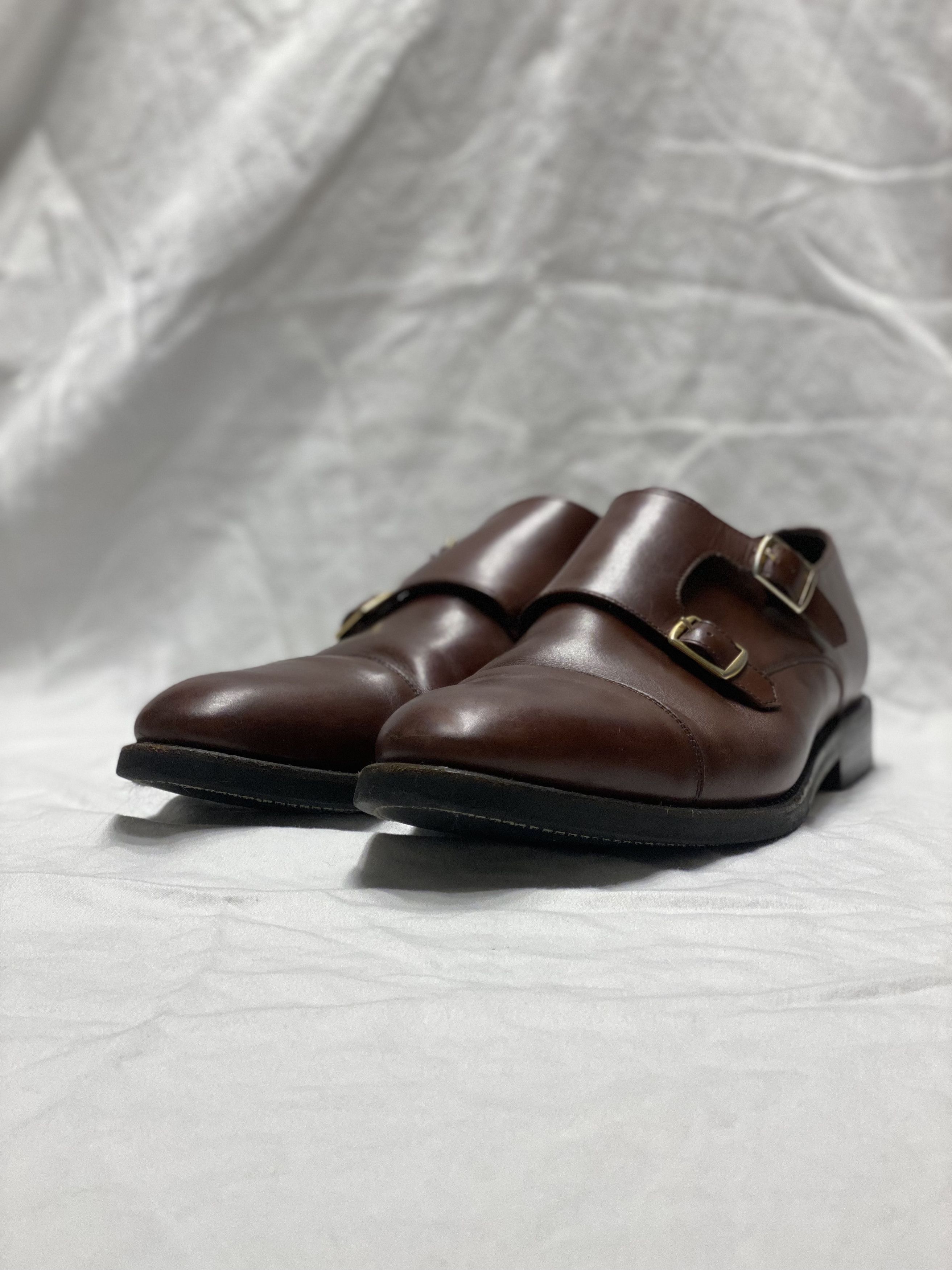Other Spanish Leather Double Monk Strap Formal Shoe Size US 10 / EU 43 - 1 Thumbnail