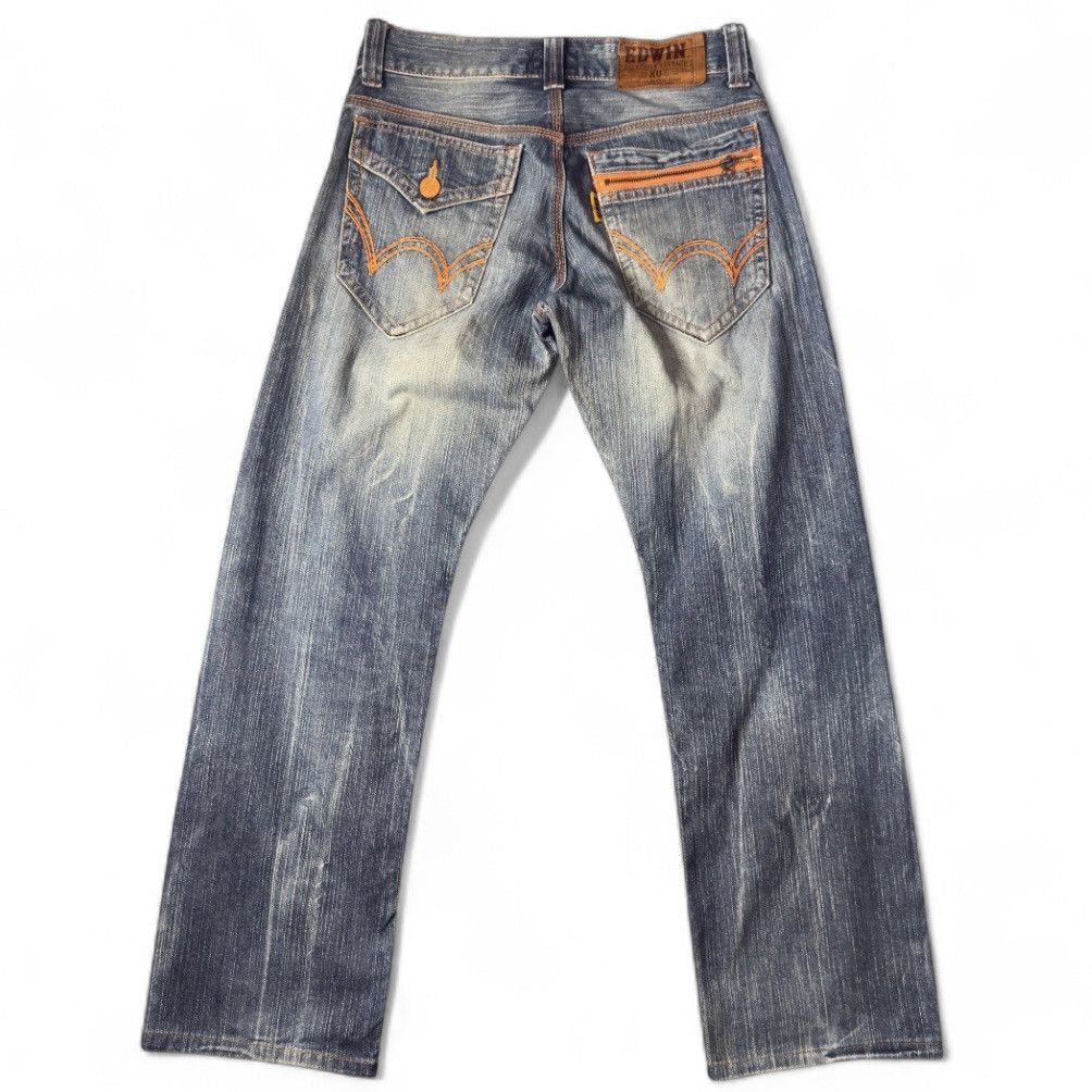 Edwin 🔥🇯🇵 Vintage Japanese Seditionaries Edwin 403XV Bootcut Denim Size US 30 / EU 46 - 3 Thumbnail