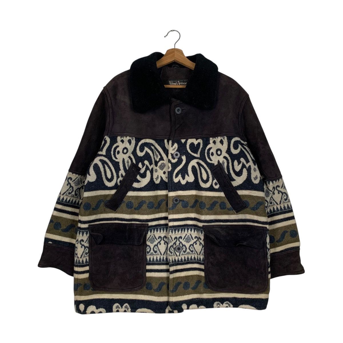 Japanese Brand Japanese Brand Wind Amor Nice Design Jacket Size US L / EU 52-54 / 3 - 1 Thumbnail