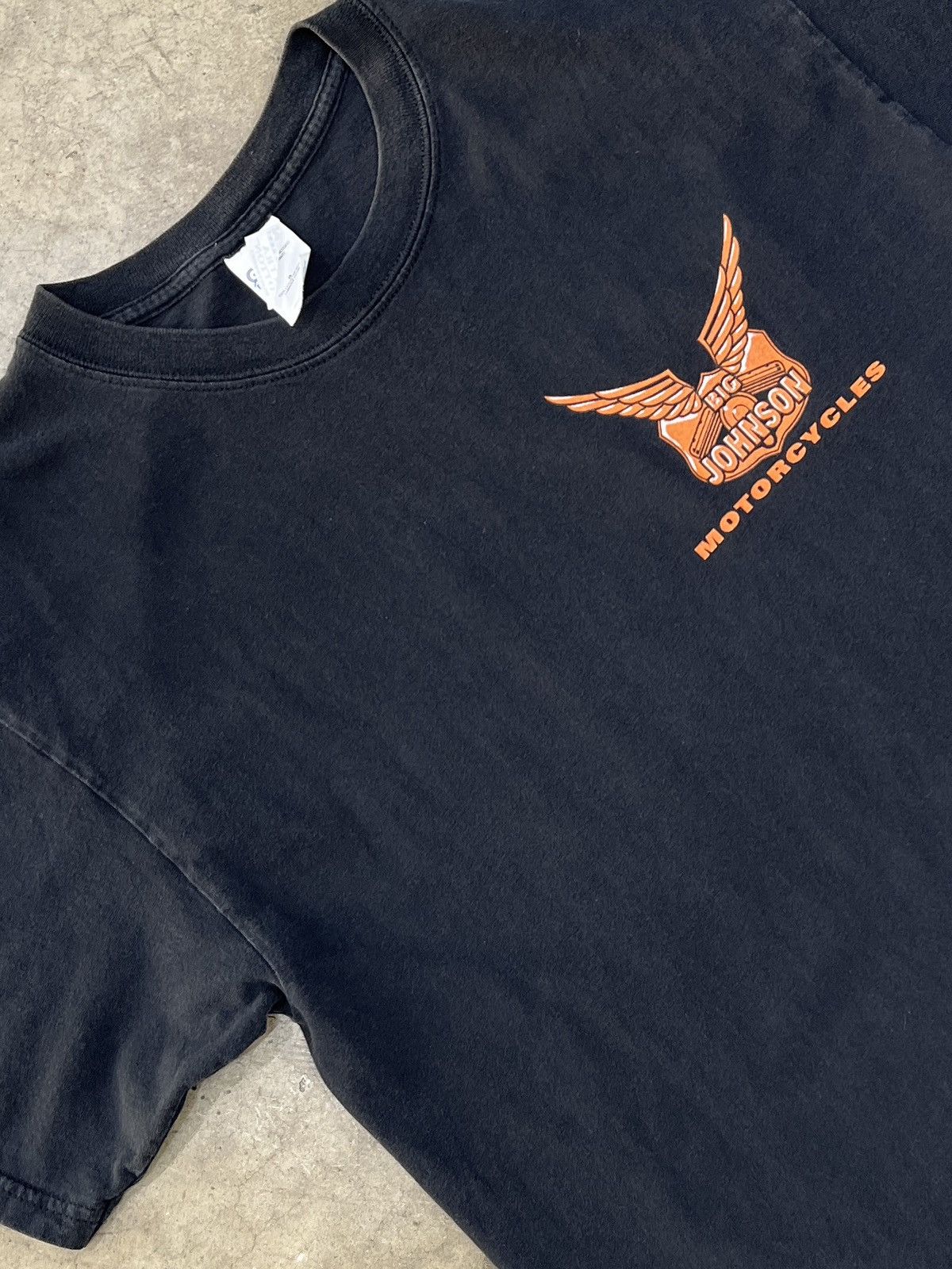 Harley Davidson Vintage 90s Big Johnson Bch Fall Off Parody Motorcycle Large Size US L / EU 52-54 / 3 - 4 Thumbnail